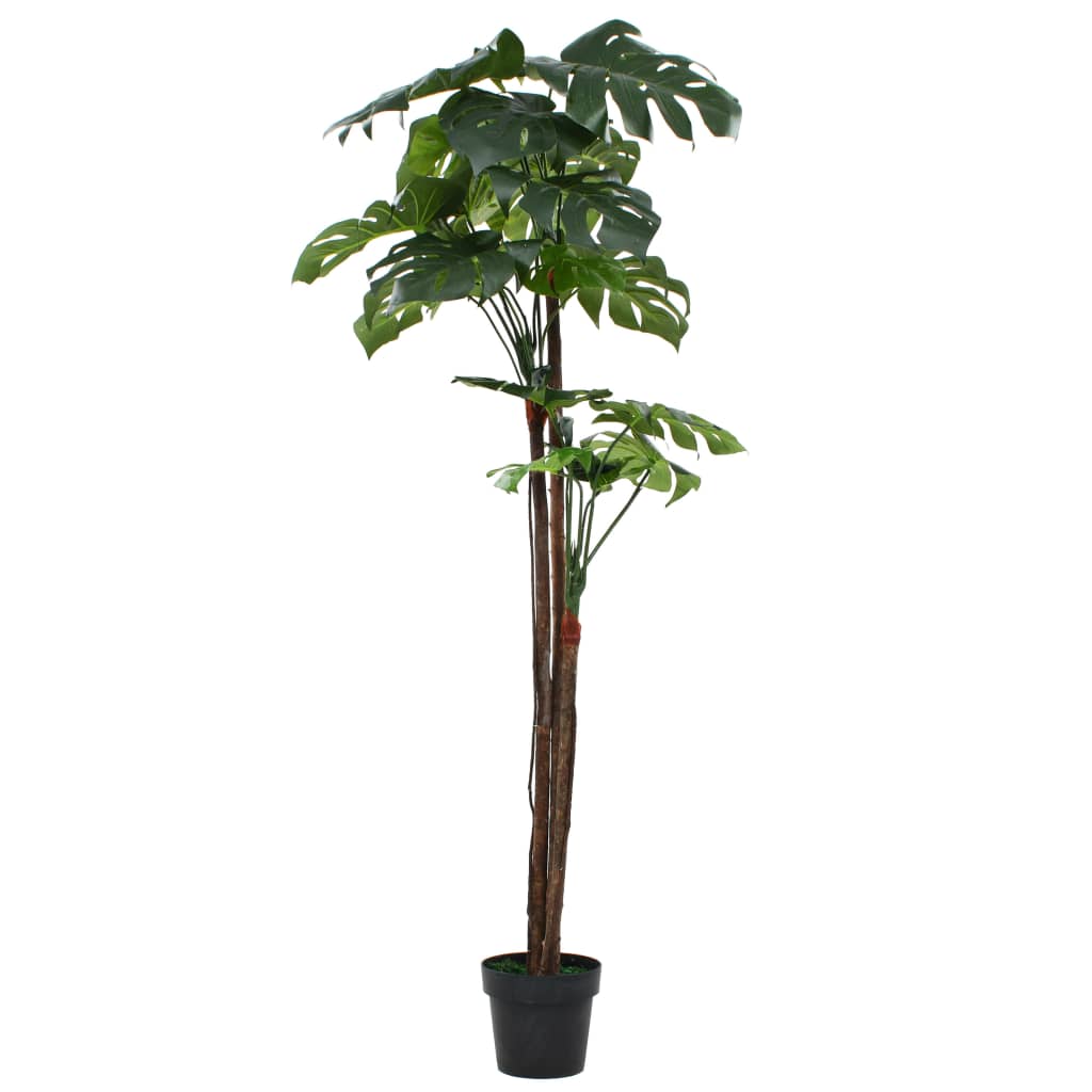 vidaXL Artificial Monstera Plant with Pot 67 Green