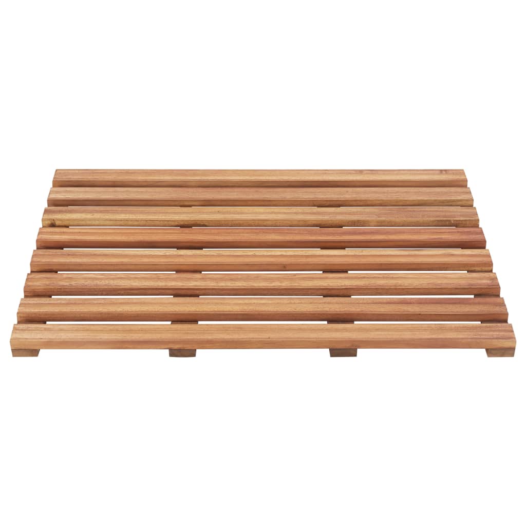 vidaXL Bath Mats 2 pcs Solid Acacia Wood 22''x14.6''