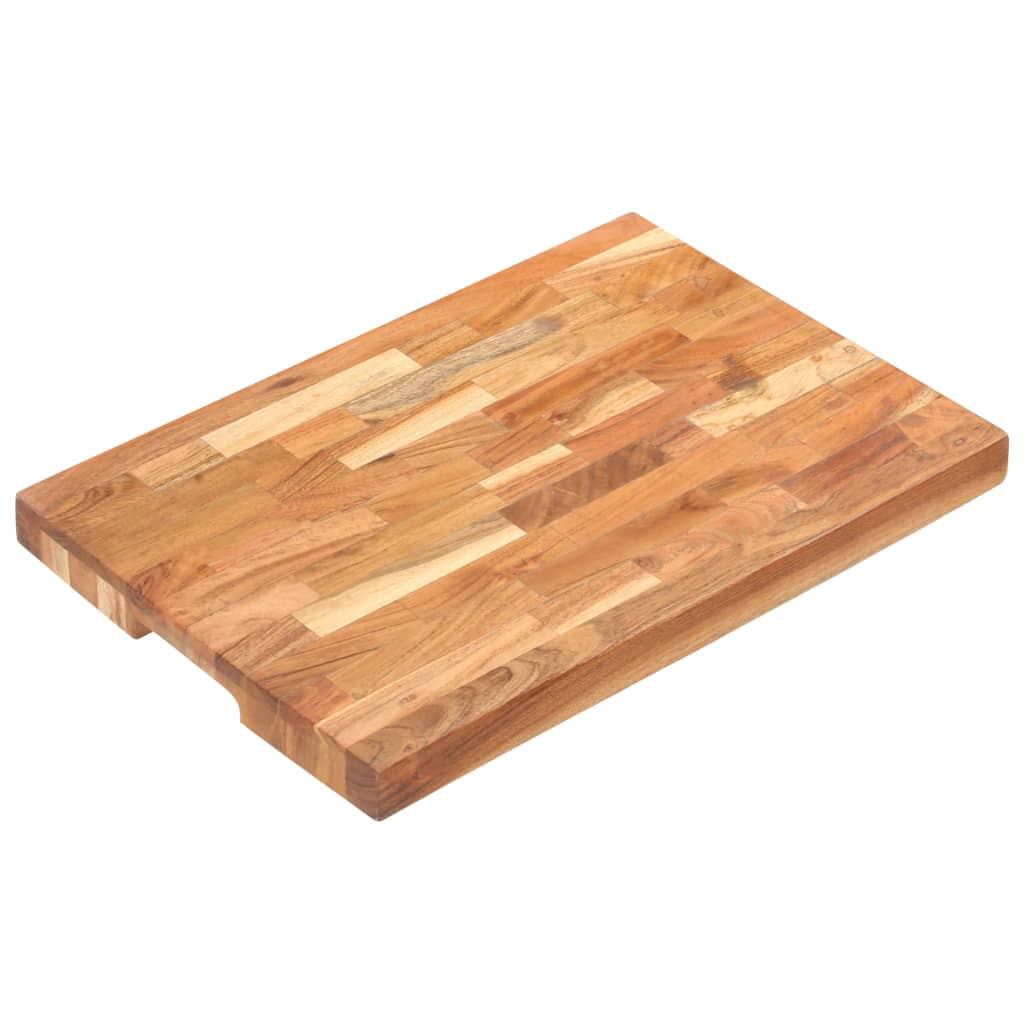 Vidaxl Chopping Board 19.7''X13.8''X1.6'' Solid Wood Acacia