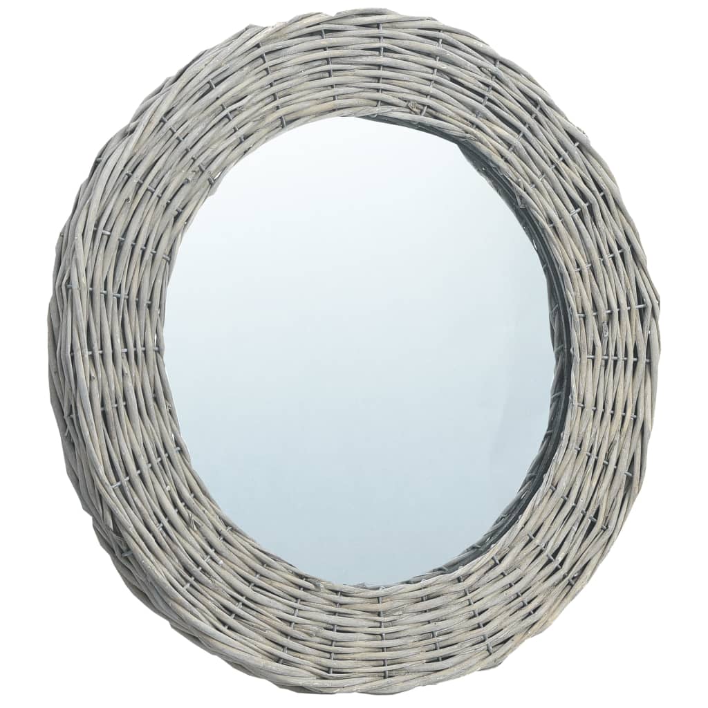 Vidaxl Mirror 27.6'' Wicker