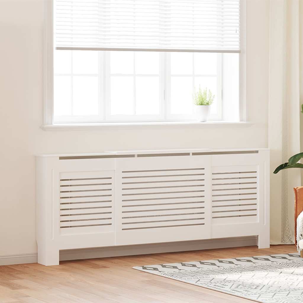 vidaXL MDF Radiator Cover White 80.7