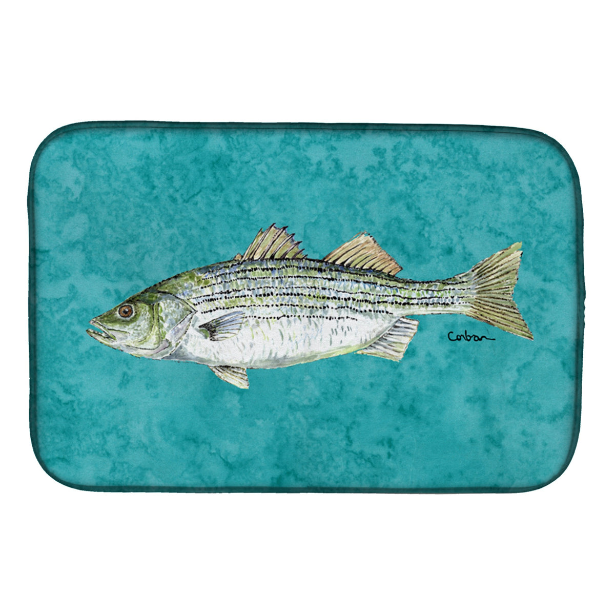 'Caroline'S Treasures 8720Ddm Dish Drying Mat, 14 X 21, Multicolor''