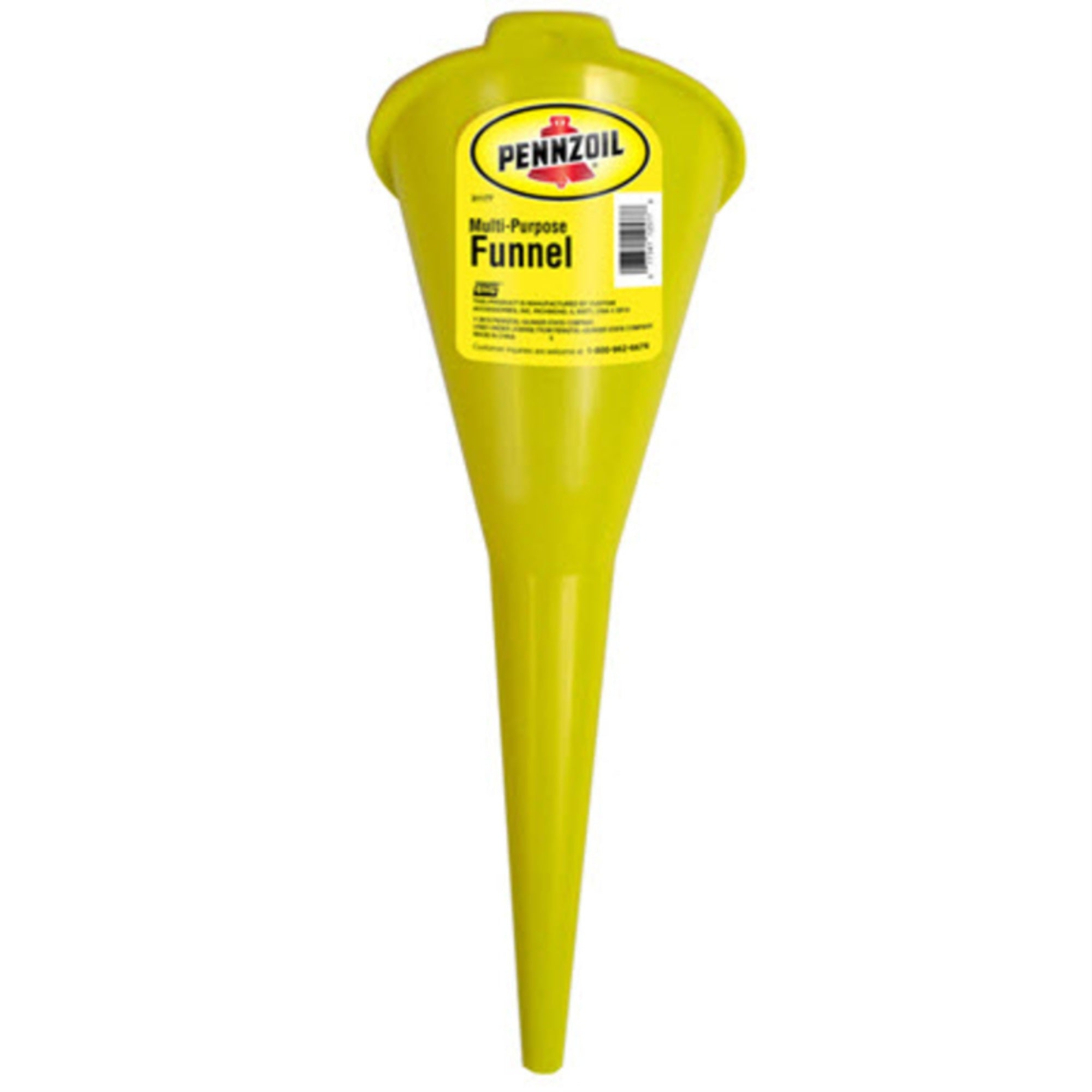 FUNNEL PLASTIC YELLOW (Pack of 6)