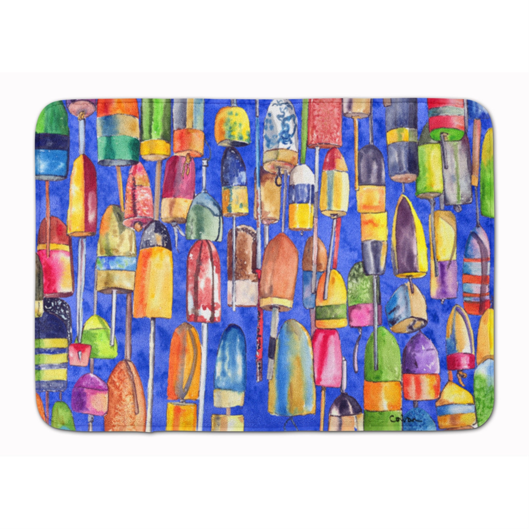 'Caroline'S Treasures Lobster Bouys Floor Mat, 19'''' X 27'''', Multicolor''