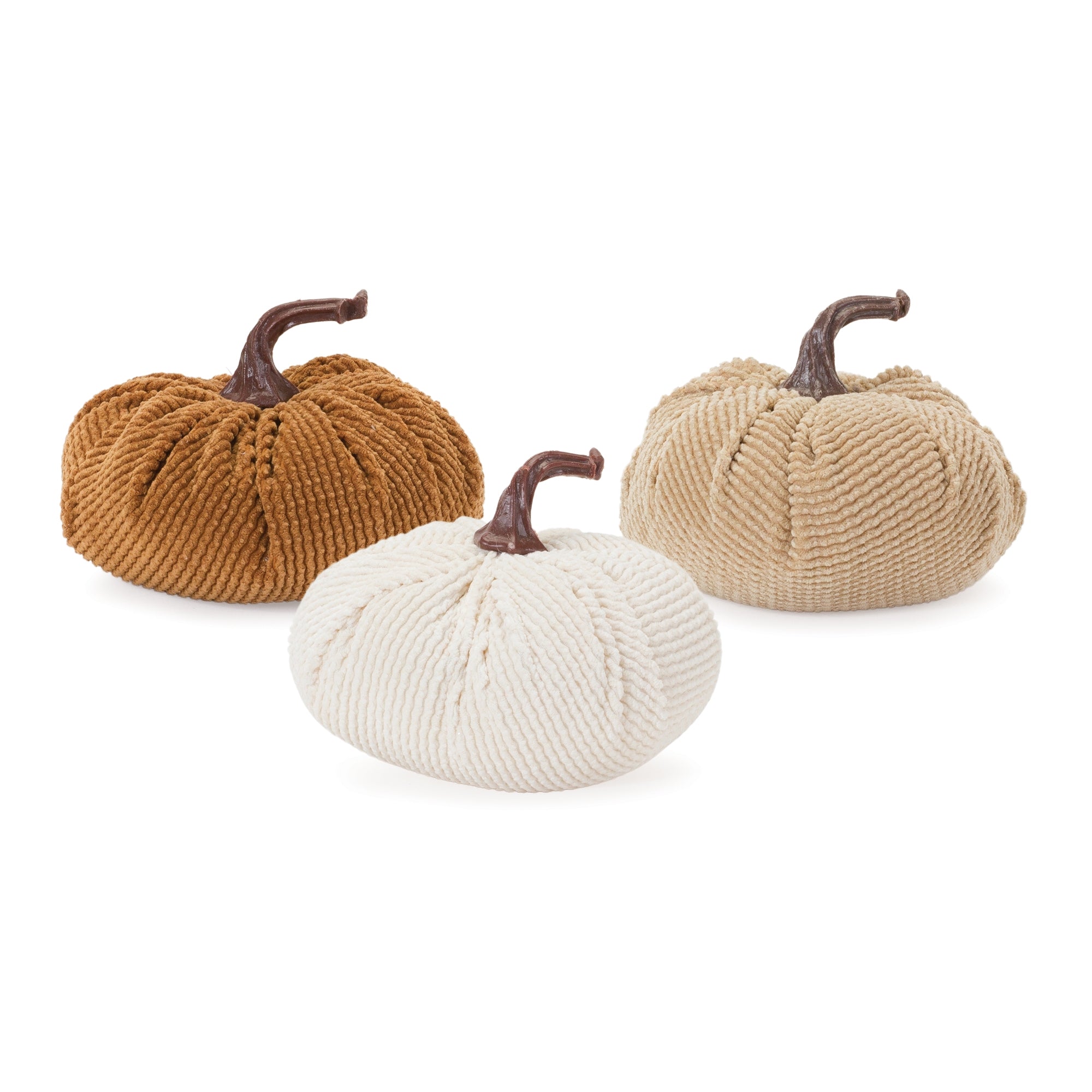 Pumpkin (Set of 3) 3.5H Fabric