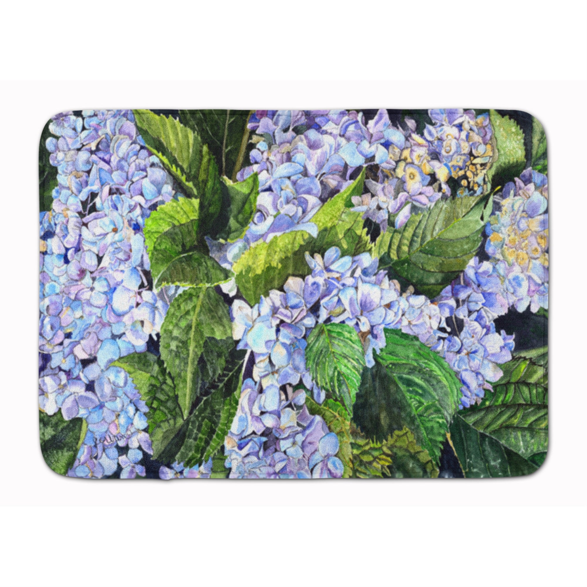 Carolines Treasures Hydrangea Floor Mat, 19 x 27, Multicolor