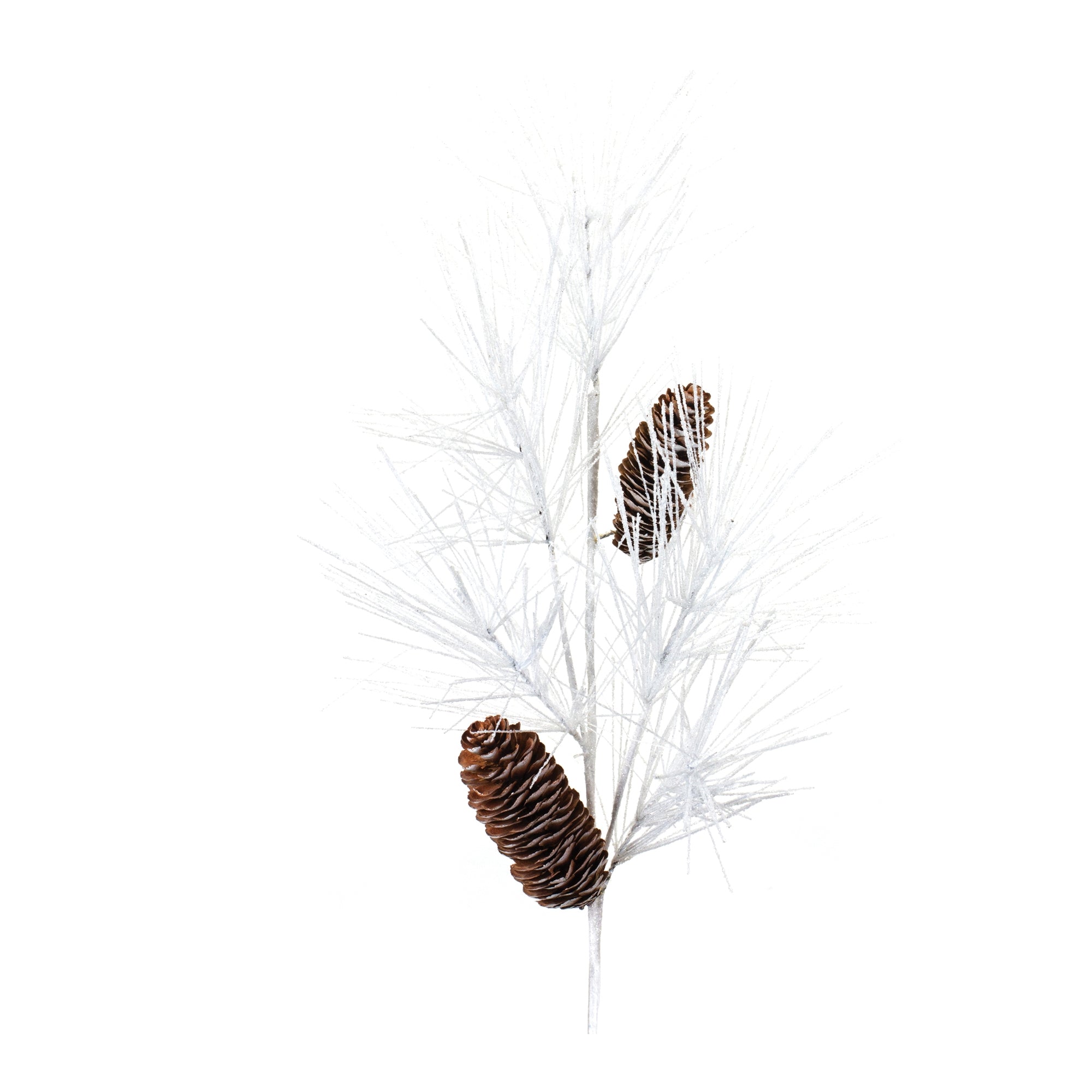 Pine and Cone Spray (Set of 6) 33H Plastic/Cone