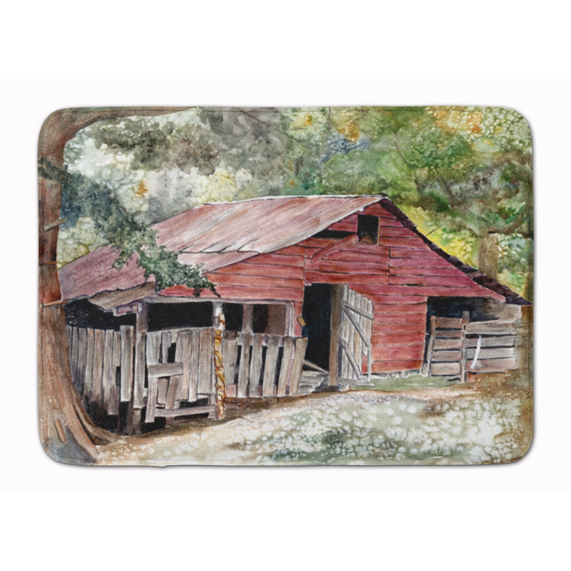 'Caroline'S Treasures Old Barn Floor Mat, 19'''' X 27'''', Multicolor''