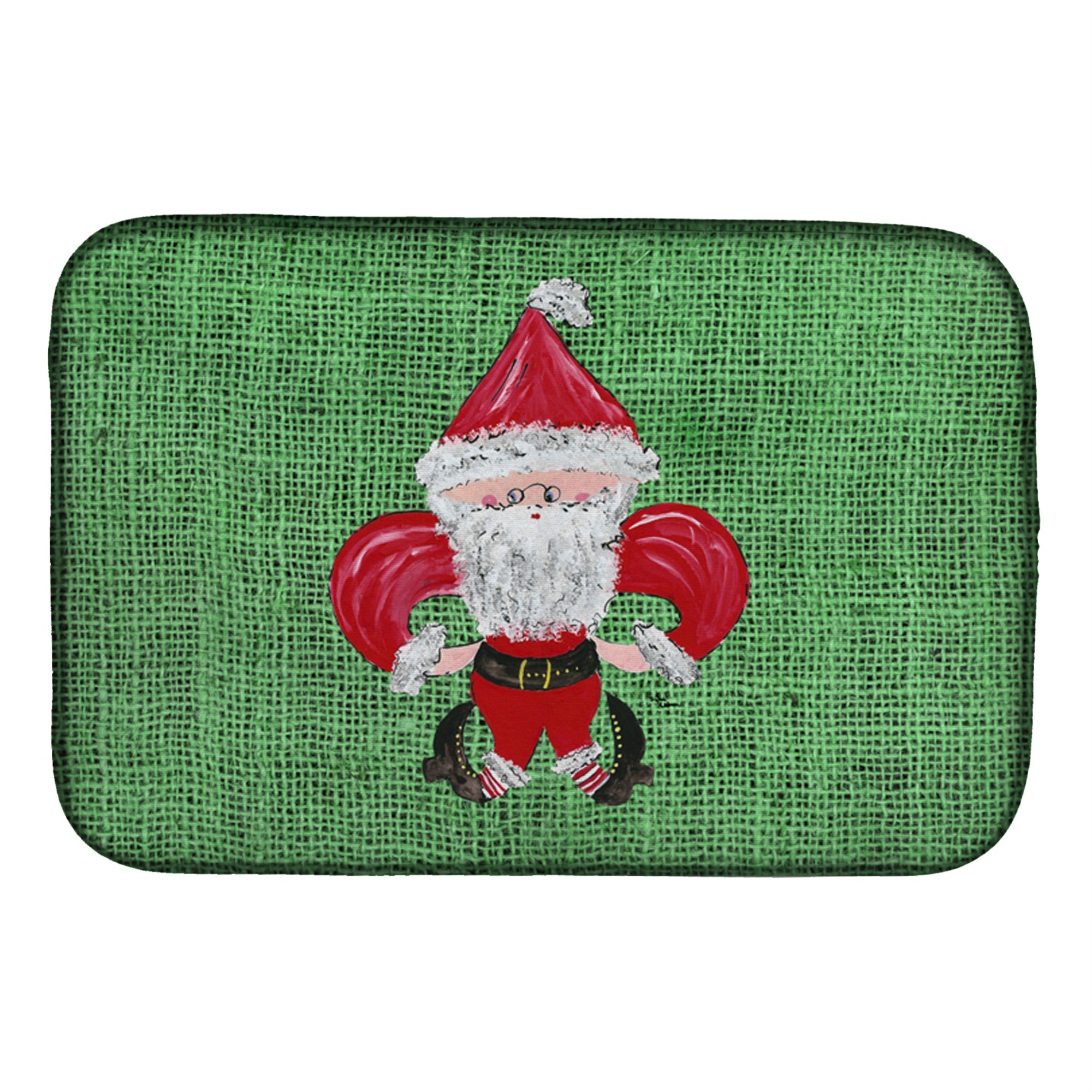 'Caroline'S Treasures 8746Ddm Dish Drying Mat, 14'''' X 21'''', Multicolor''