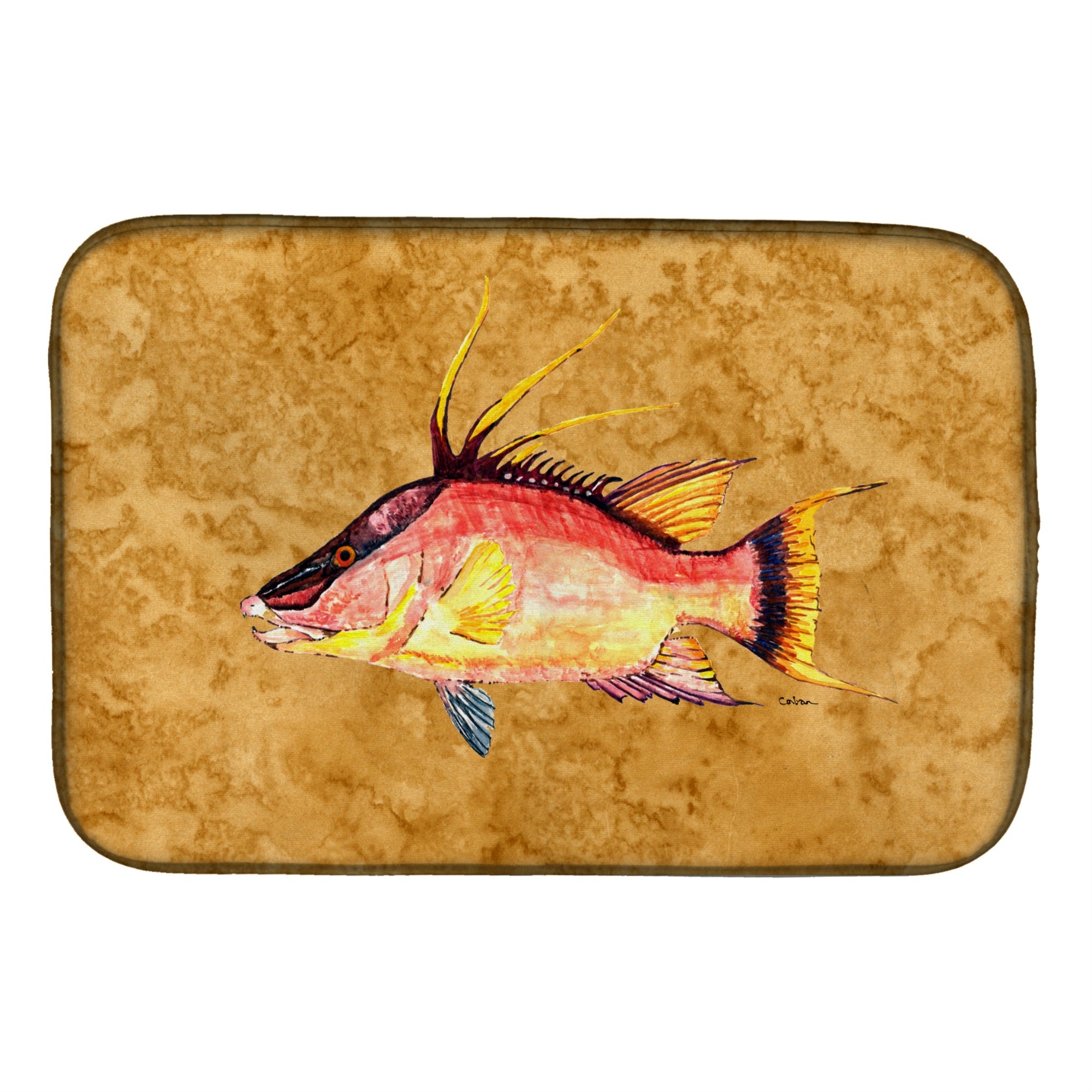 'Caroline'S Treasures 8751Ddm Dish Drying Mat, 14 X 21, Multicolor''