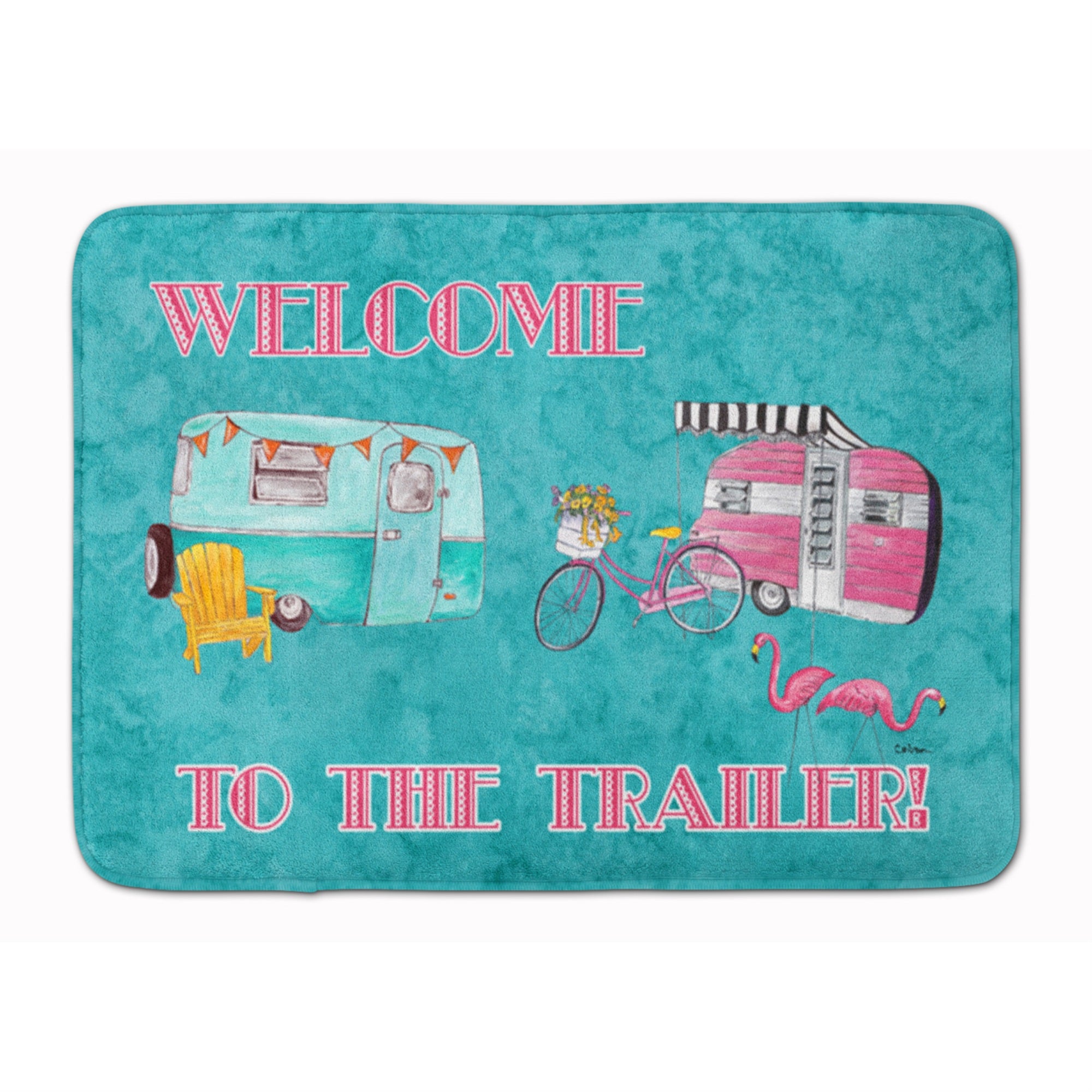 'Caroline'S Treasures Another Day In Paradise Floor Mat, 19'''' X 27'''', Multicolor''