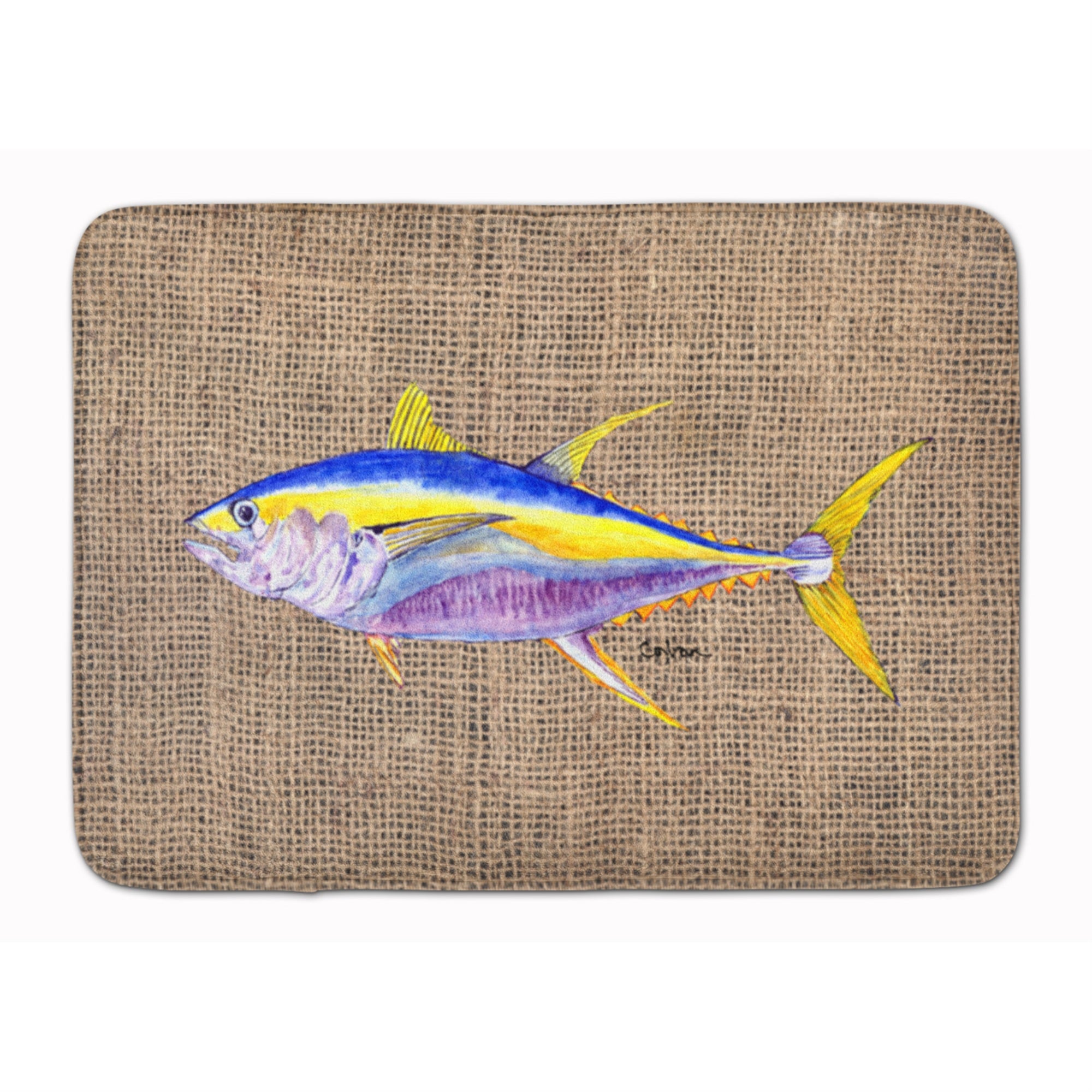 'Caroline'S Treasures Fish - Tuna Floor Mat, 19'''' X 27'''', Multicolor''