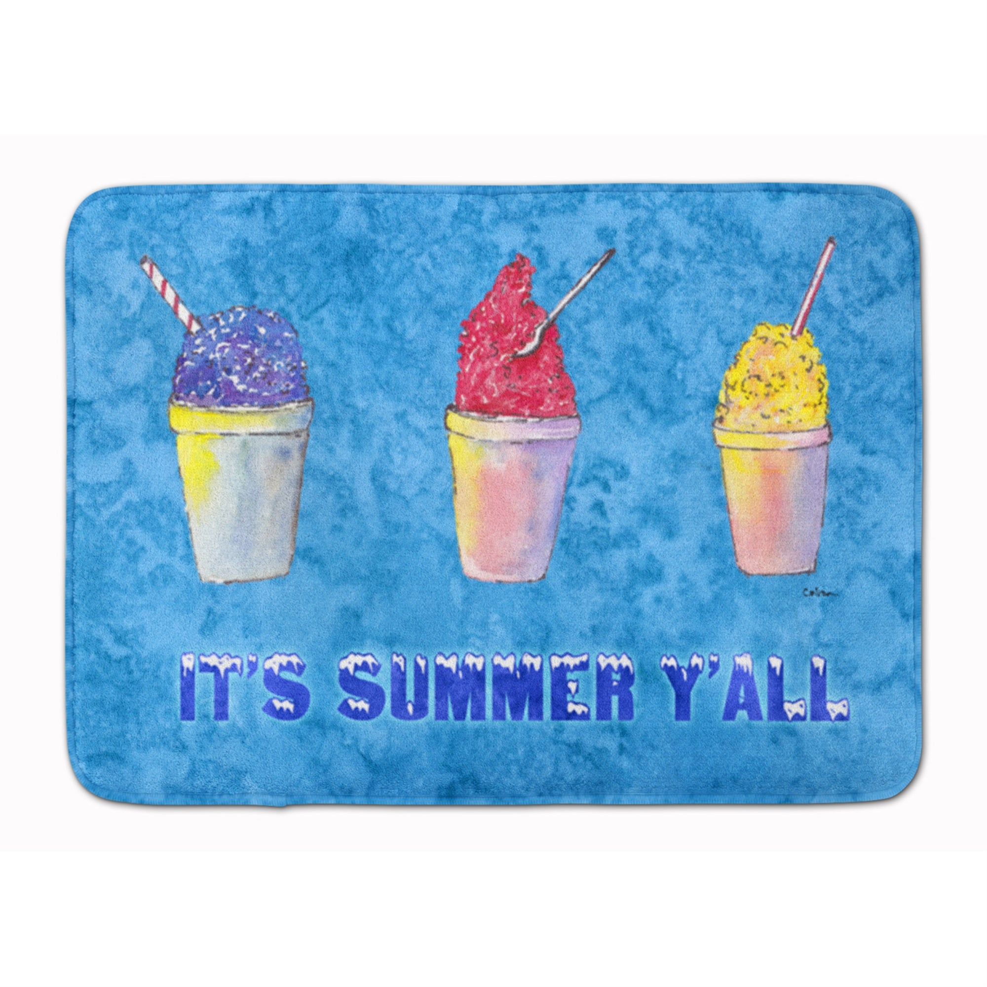 'Caroline'S Treasures Snowballs And Snowcones Floor Mat, 19'''' X 27'''', Multicolor''
