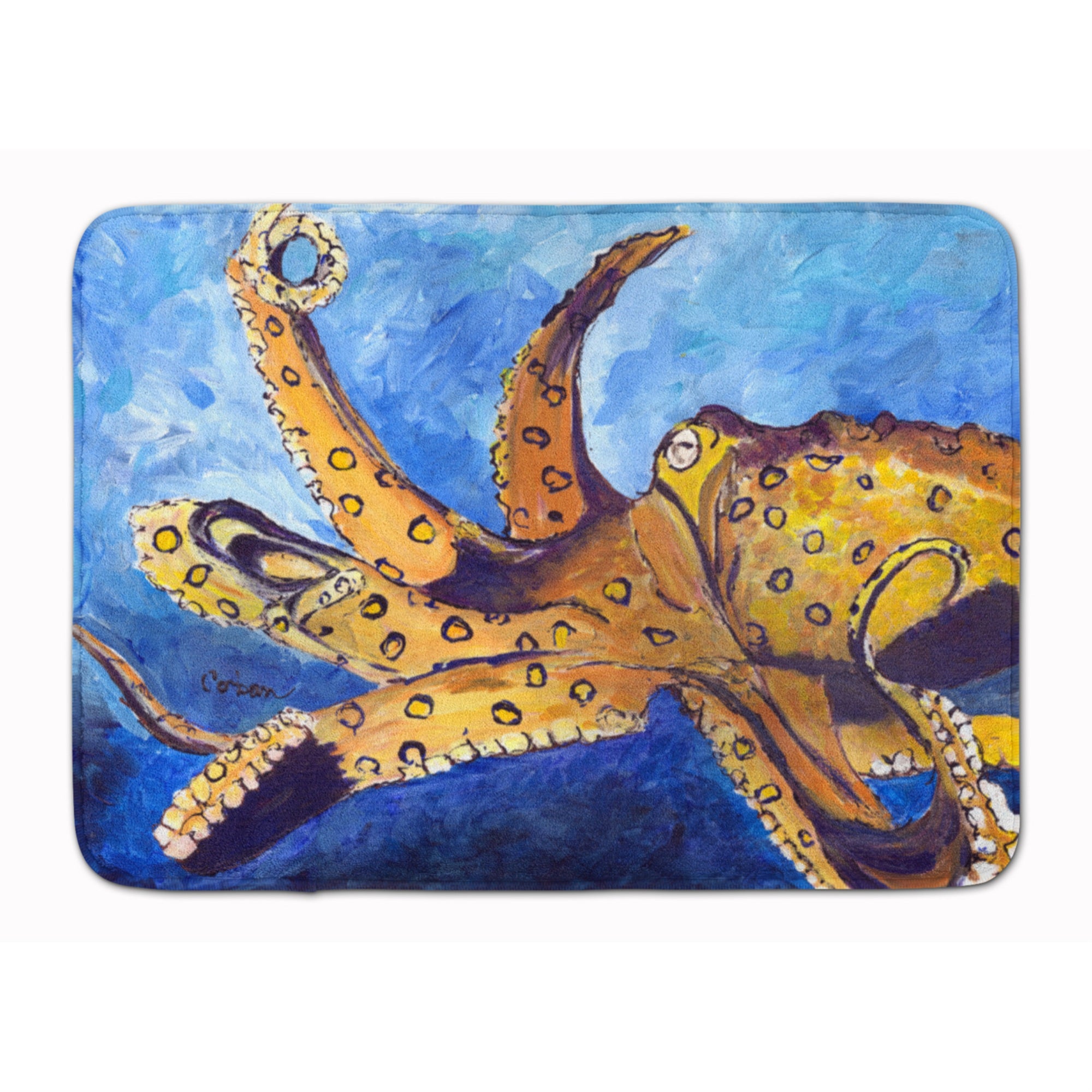 'Caroline'S Treasures Octopus Floor Mat, 19'''' X 27'''', Multicolor''