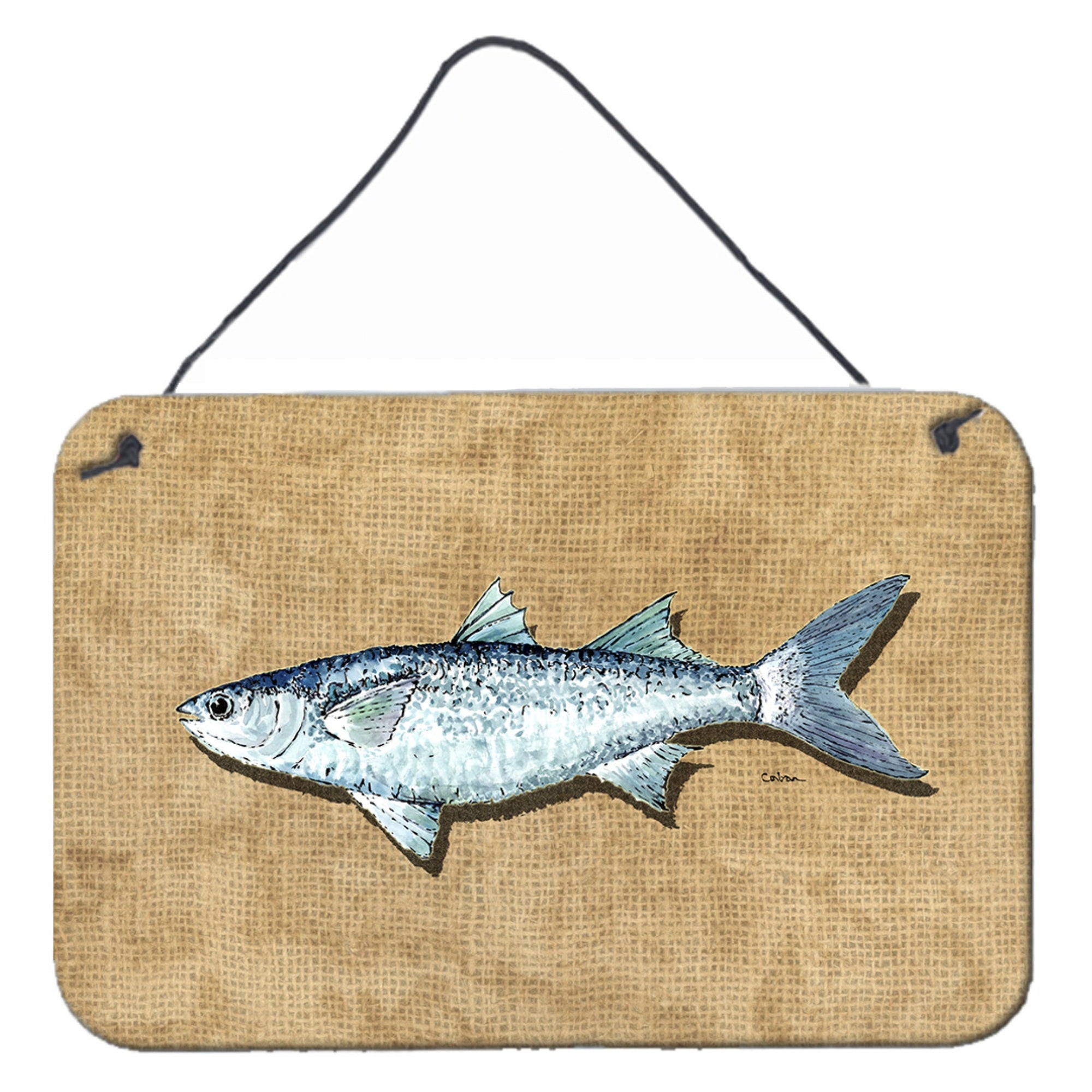 'Caroline'S Treasures Mullet Aluminum Metal Wall Or Door Hanging Prints, 8 X 12''''''