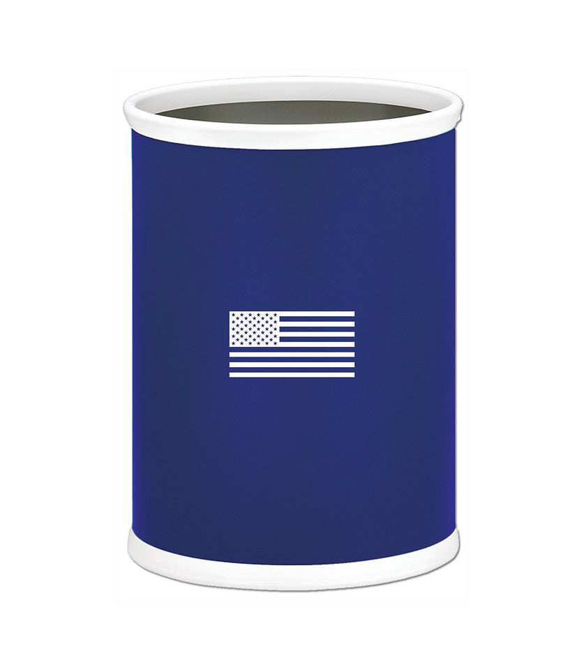 Kasualware 14 Inches Oval Wastebasket 13 Qt. U.S.A.
