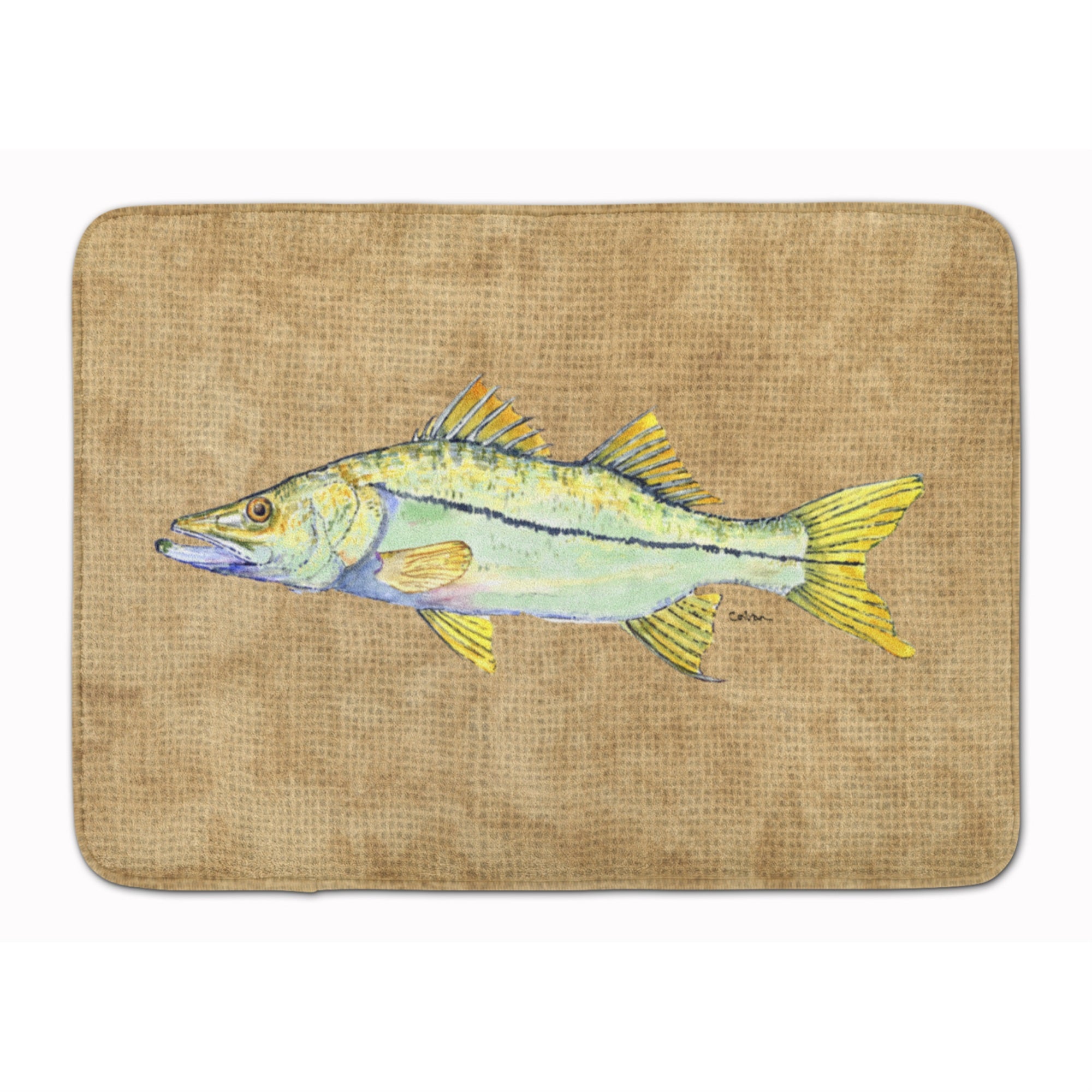'Caroline'S Treasures Snook Floor Mat, 19'''' X 27'''', Multicolor''