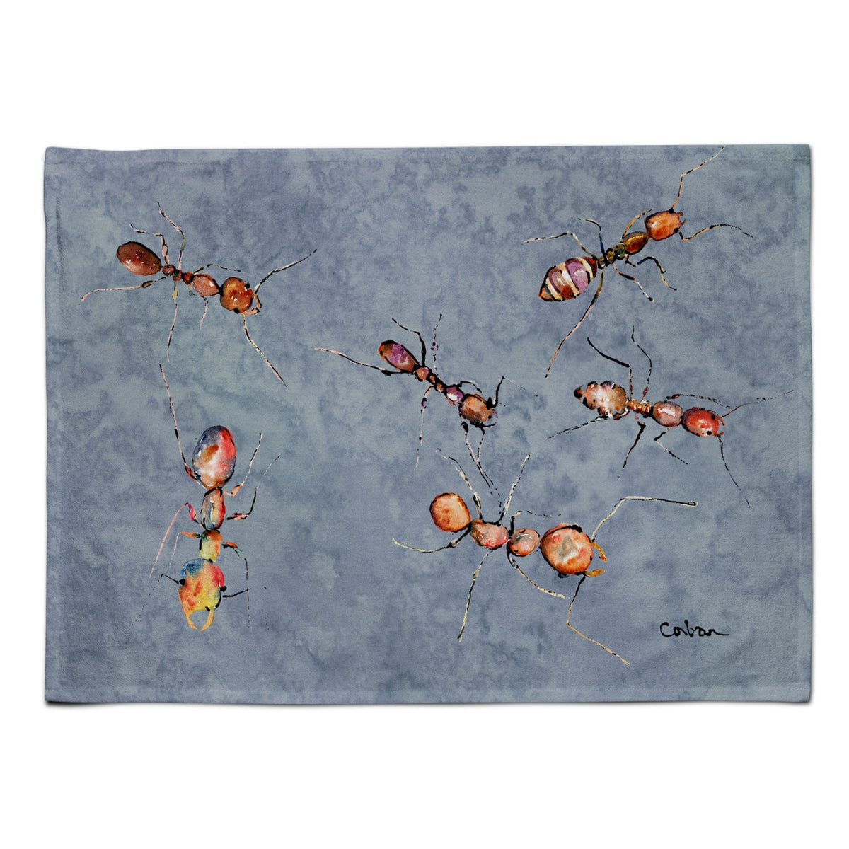 'Caroline'S Treasures 8880Plmt Ants Fabric Placemat, Multicolor''
