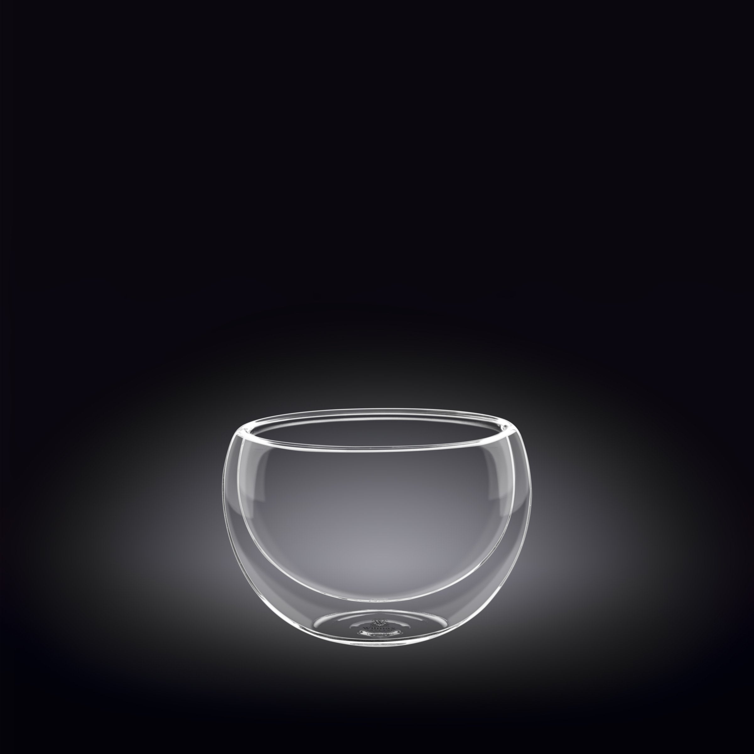 Double-Wall Vacuum Sealed Thermo Glass Bowl 5.4 Fl Oz | 160 Ml