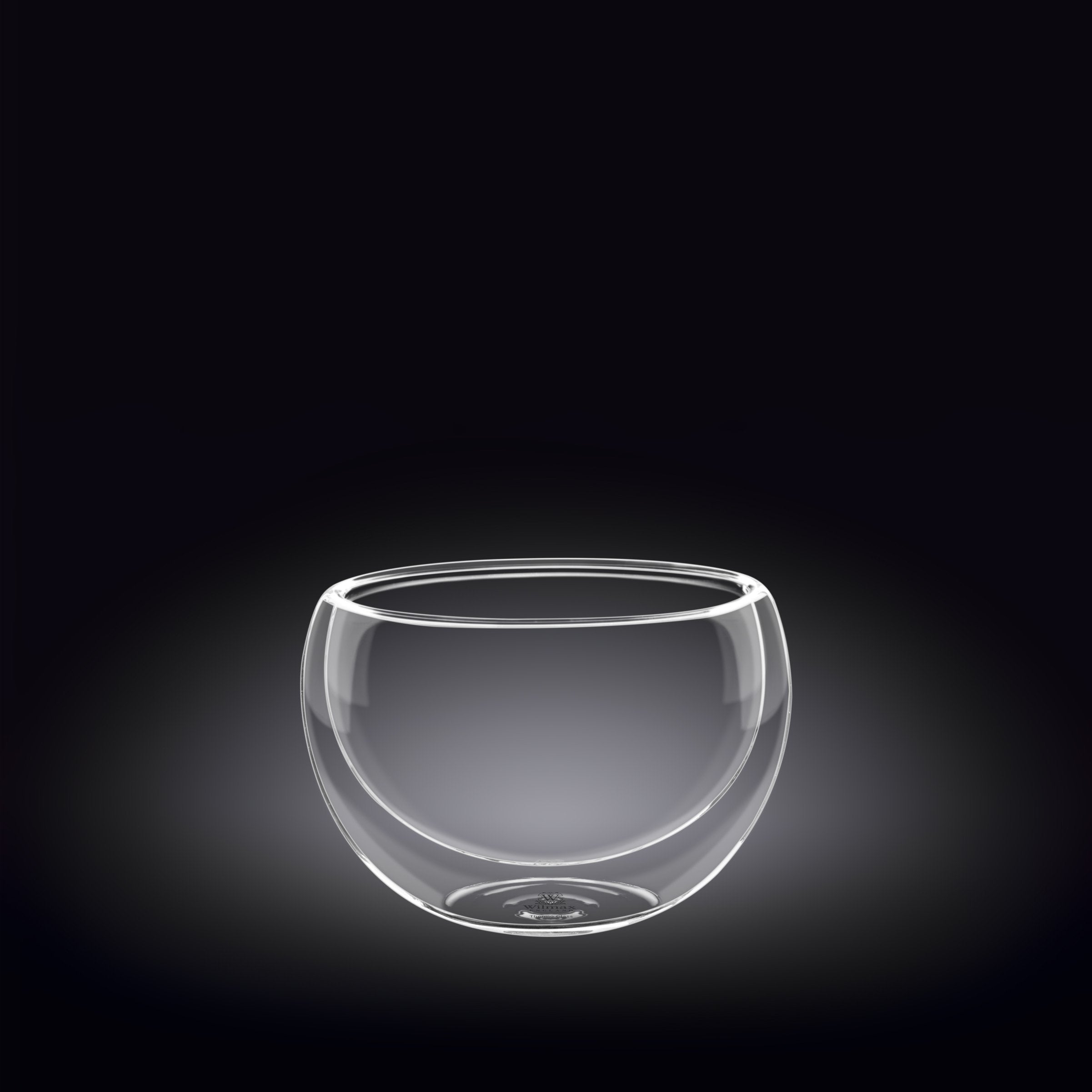 Double-Wall Vacuum Sealed Thermo Glass Bowl 8.5 Fl Oz | 250 Ml