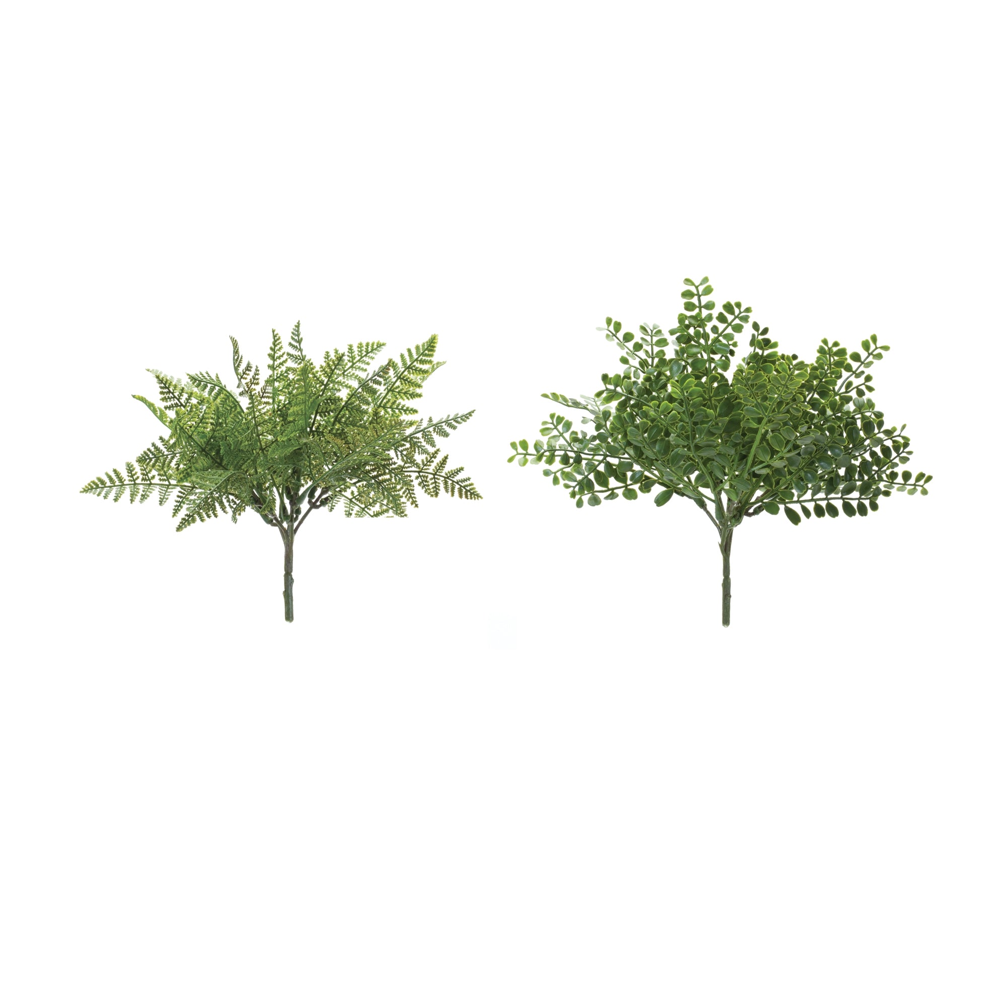 Fern Bush (Set of 12) 8.75H Plastic