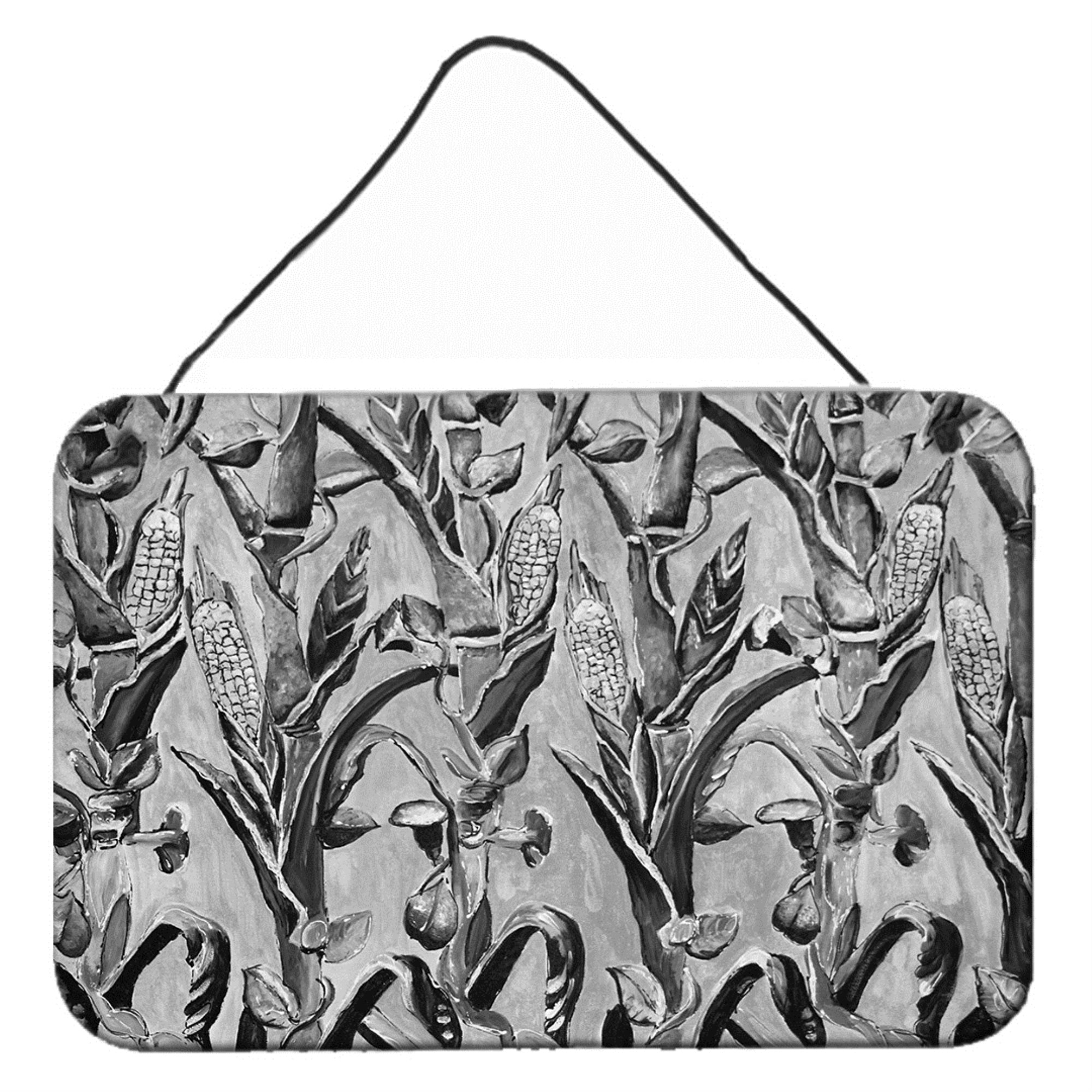 'Caroline'S Treasures 8929Ds812 Corn Ironwork Fence Wall Or Door Hanging Prints, 8 X 12'''', Multicolor''