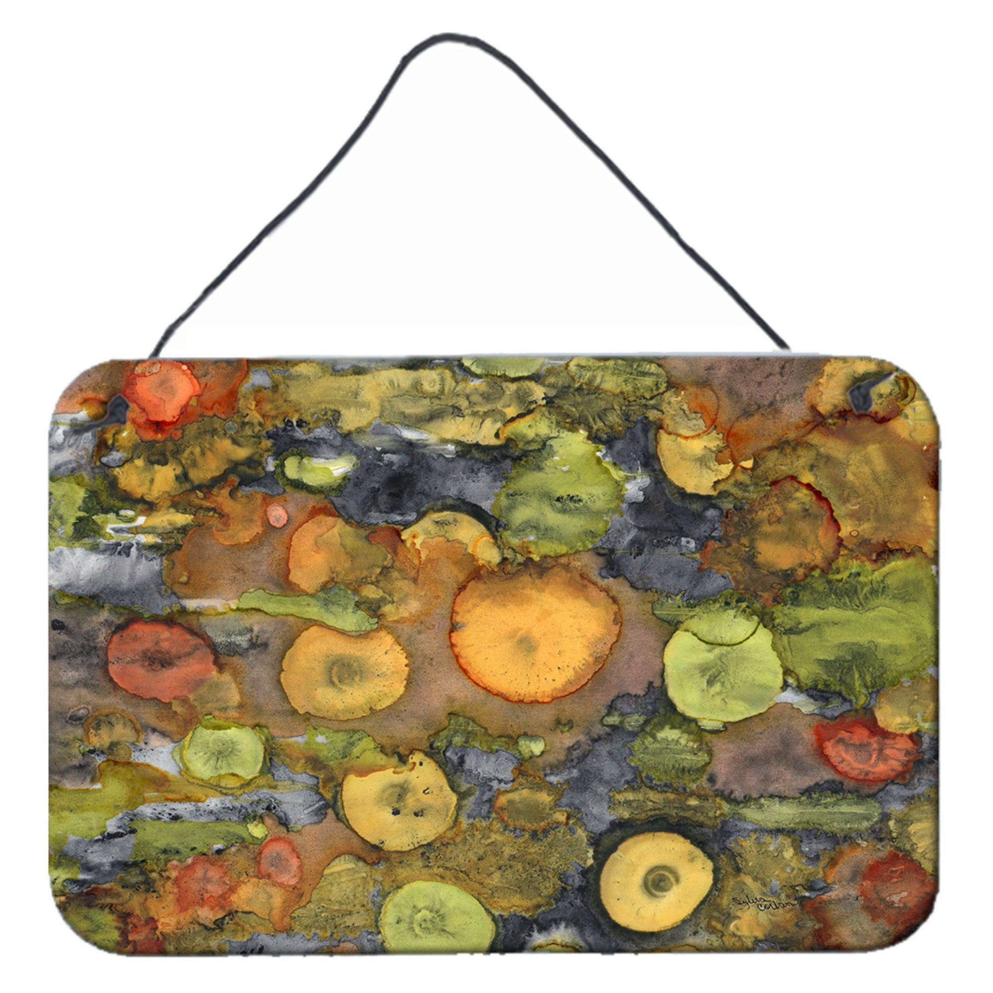 'Caroline'S Treasures Abstract With Mother Earth Wall Or Door Hanging Prints 8966Ds812, 8''''H X 12''''W, Multicolor''