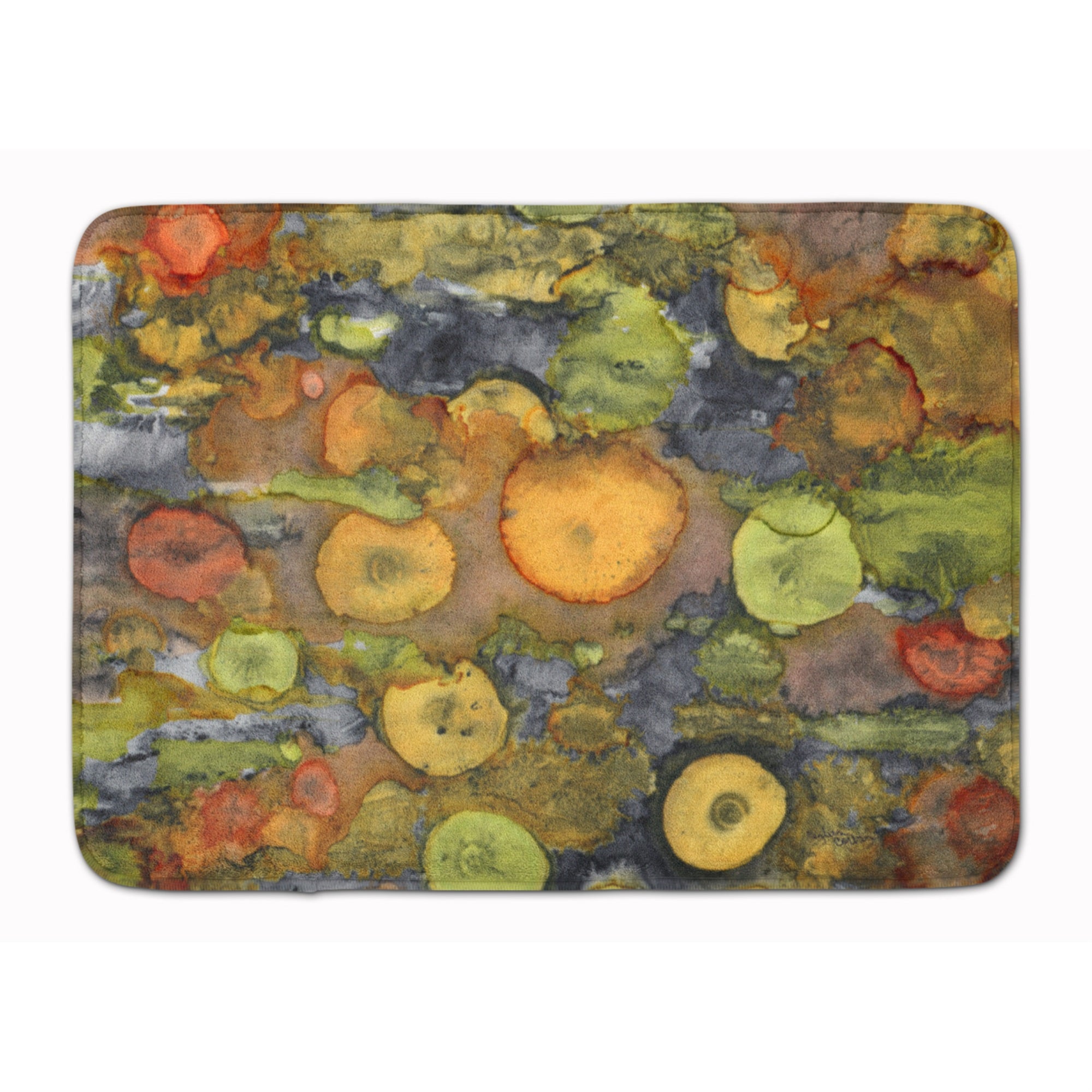 'Caroline'S Treasures Abstract With Mother Earth Floor Mat, 19'''' X 27'''', Multicolor''