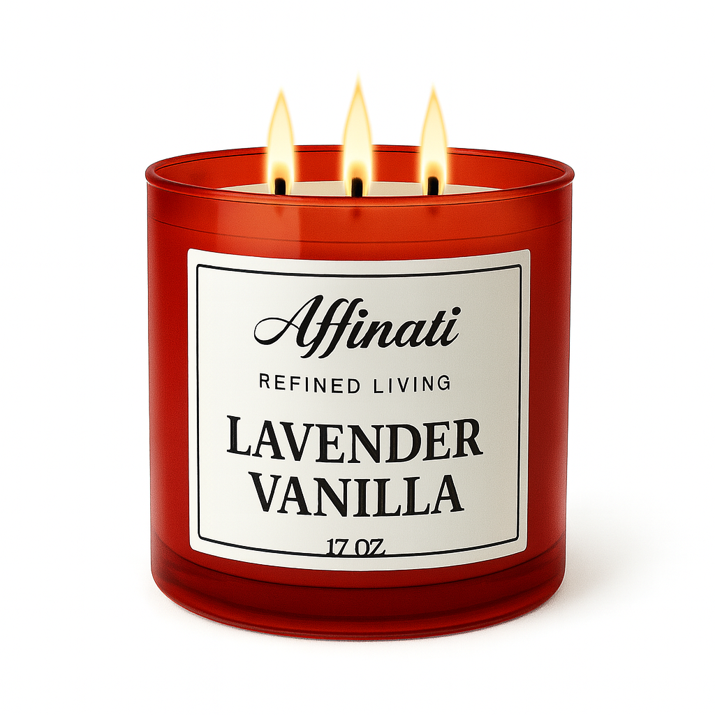 3-Wick Lavender Vanilla Candle