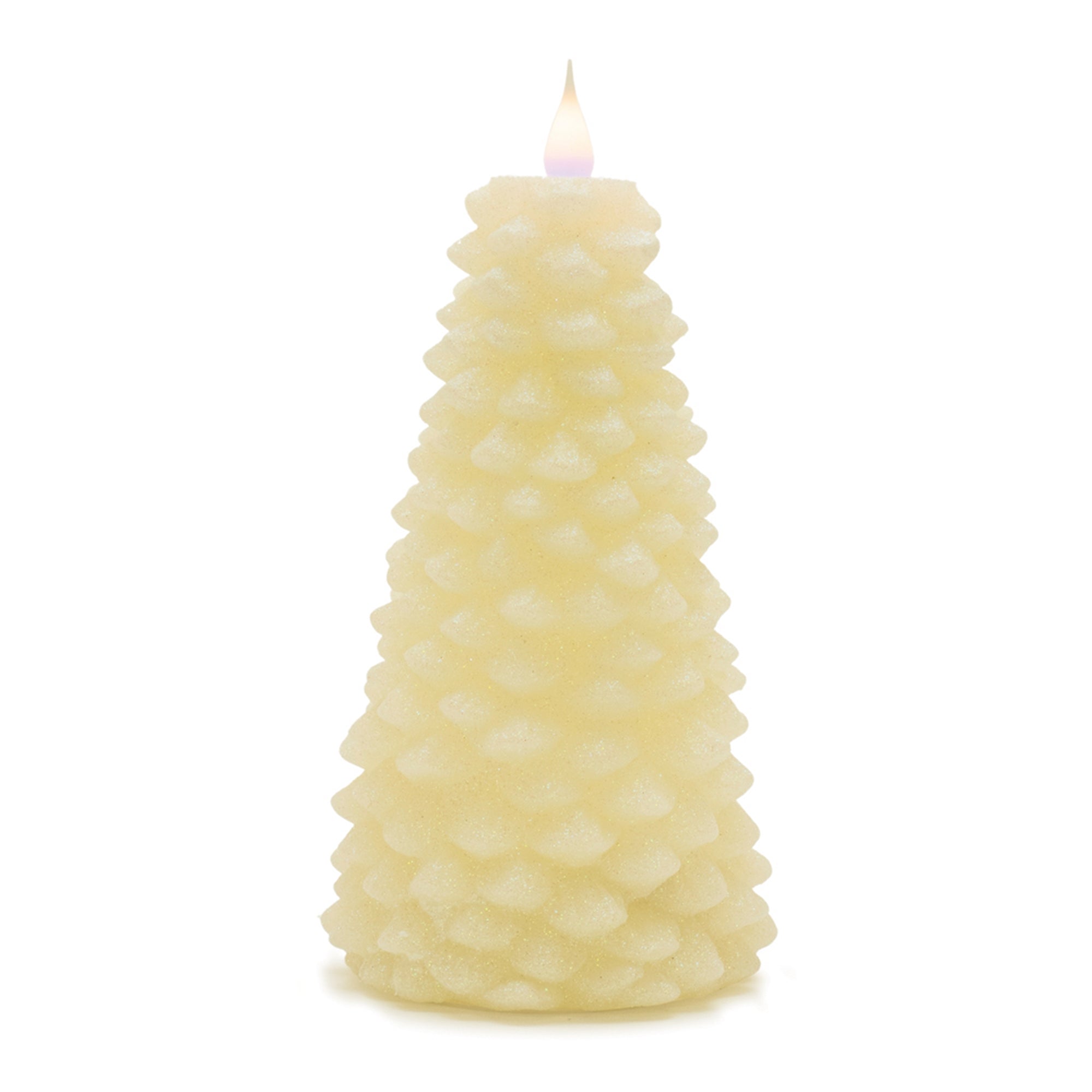 Tree Candle 8H Wax 2 AA Batteries, Not Included