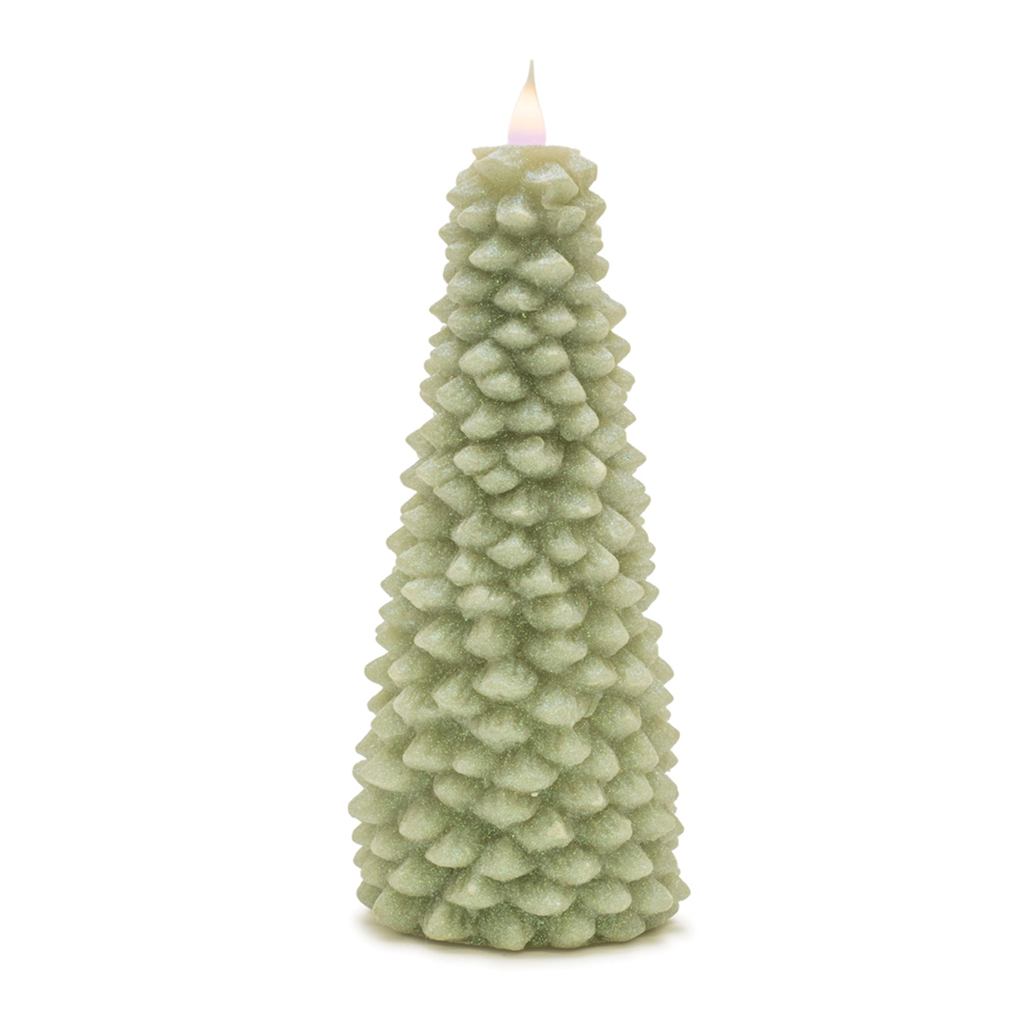 Tree Candle 10H Wax 2 AA Batteries, Not Included