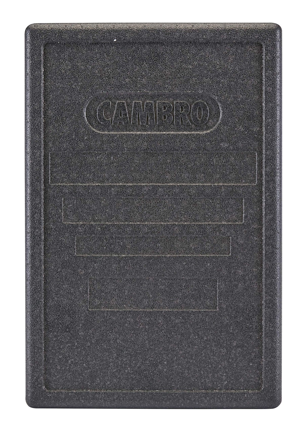 Cambro Epp180Lid110 Cam Gobox Full-Size Top Loader Lid Black Case Of 1