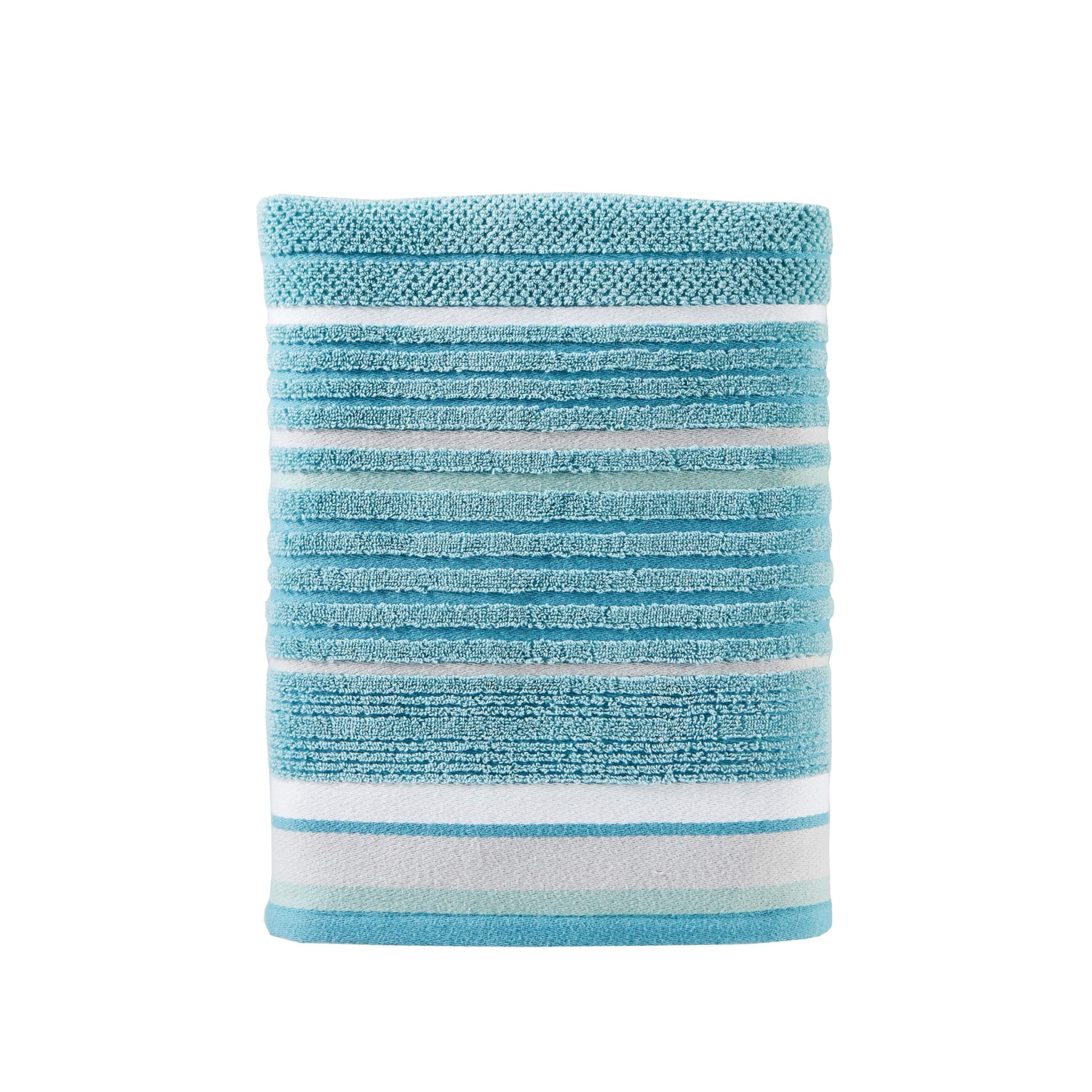Skl Home By Saturday Knight Ltd. Seabrook Stripe Bath Towel, Teal