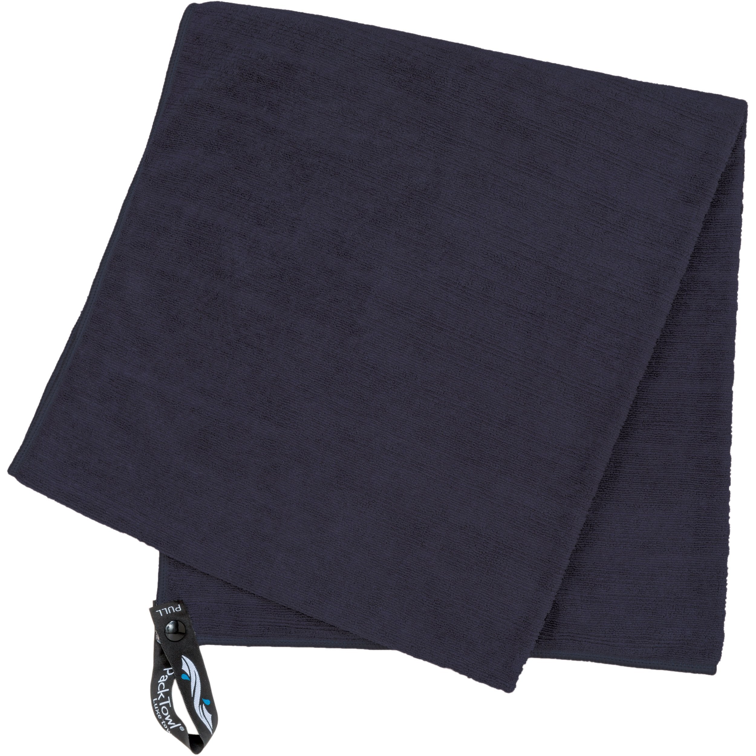 Packtowl Luxe Quick Dry Microfiber Towel For Beach And Travel, Deep Sea, Hand - 16.5 X 36 Inch