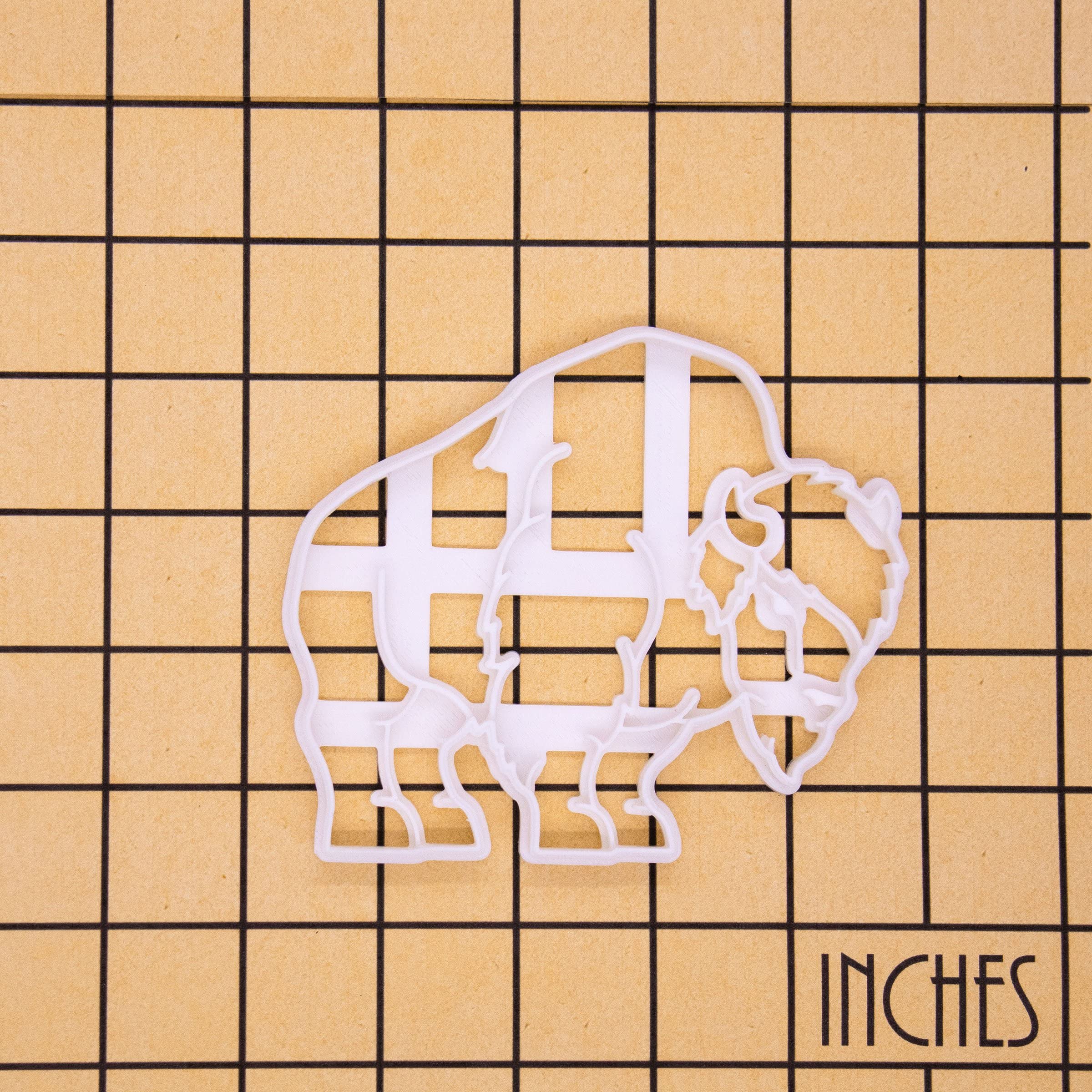 Wood Bison Body Cookie Cutter, 1 Piece - Bakerlogy