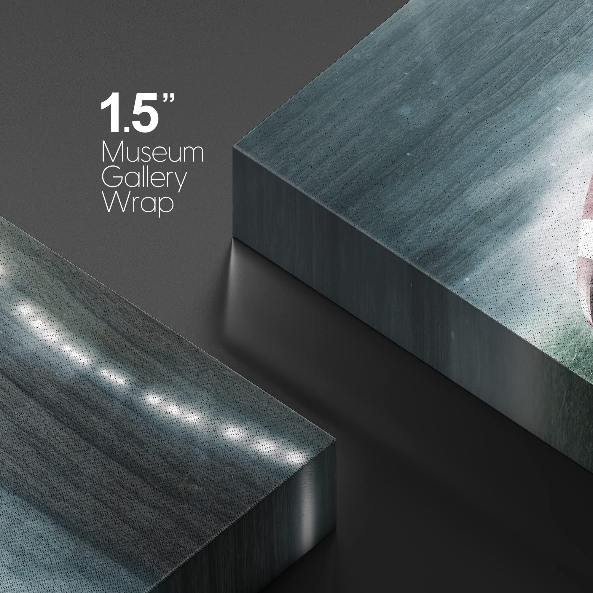 Wall26 Canvas Print Wall Art Wood Panel Effect Tournament Football Stadium Boys Room Decor Sports Fitness Photography Realism De