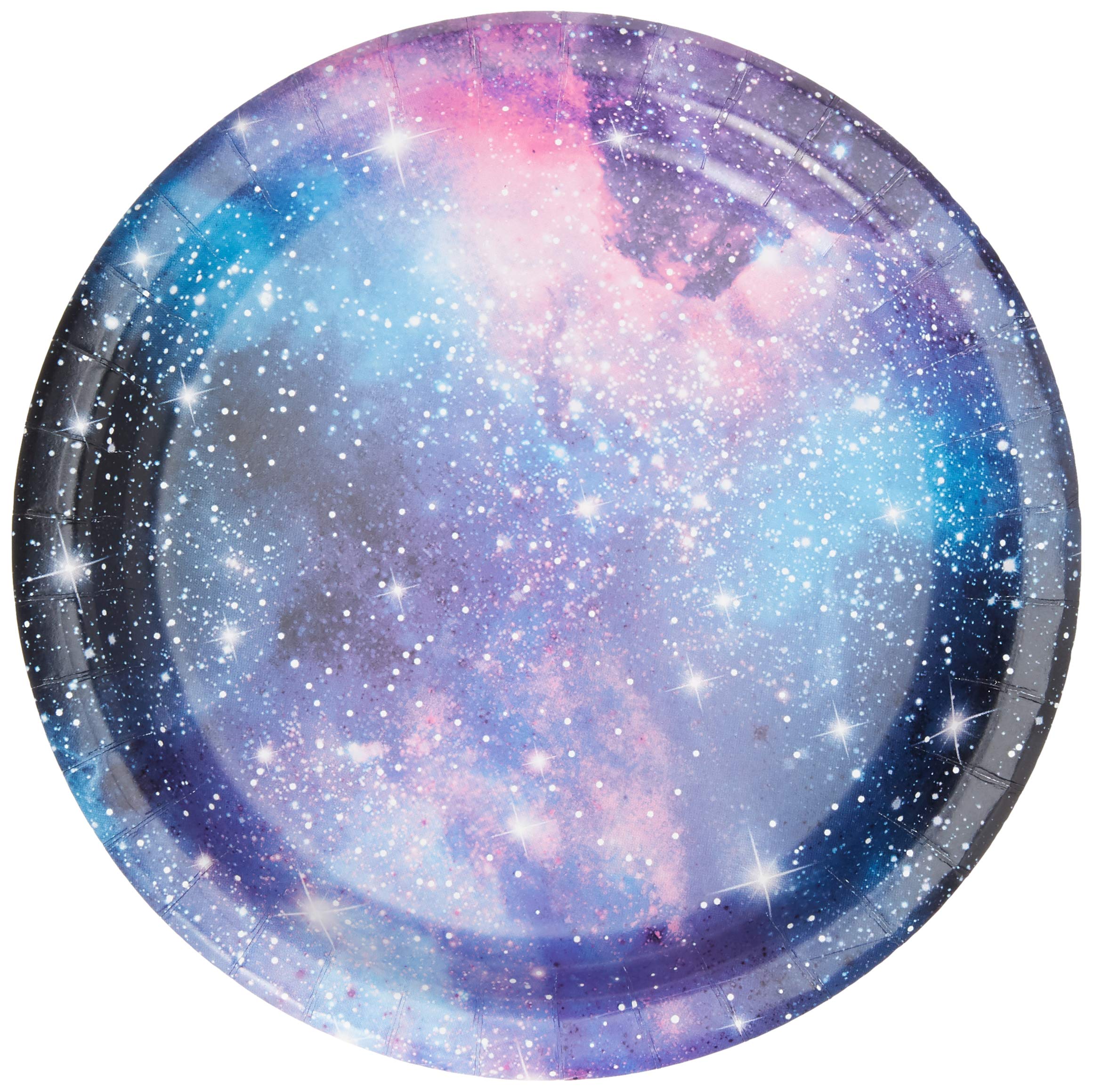 Creative Converting Galaxy Party Plate, 8.75'', Multicolor