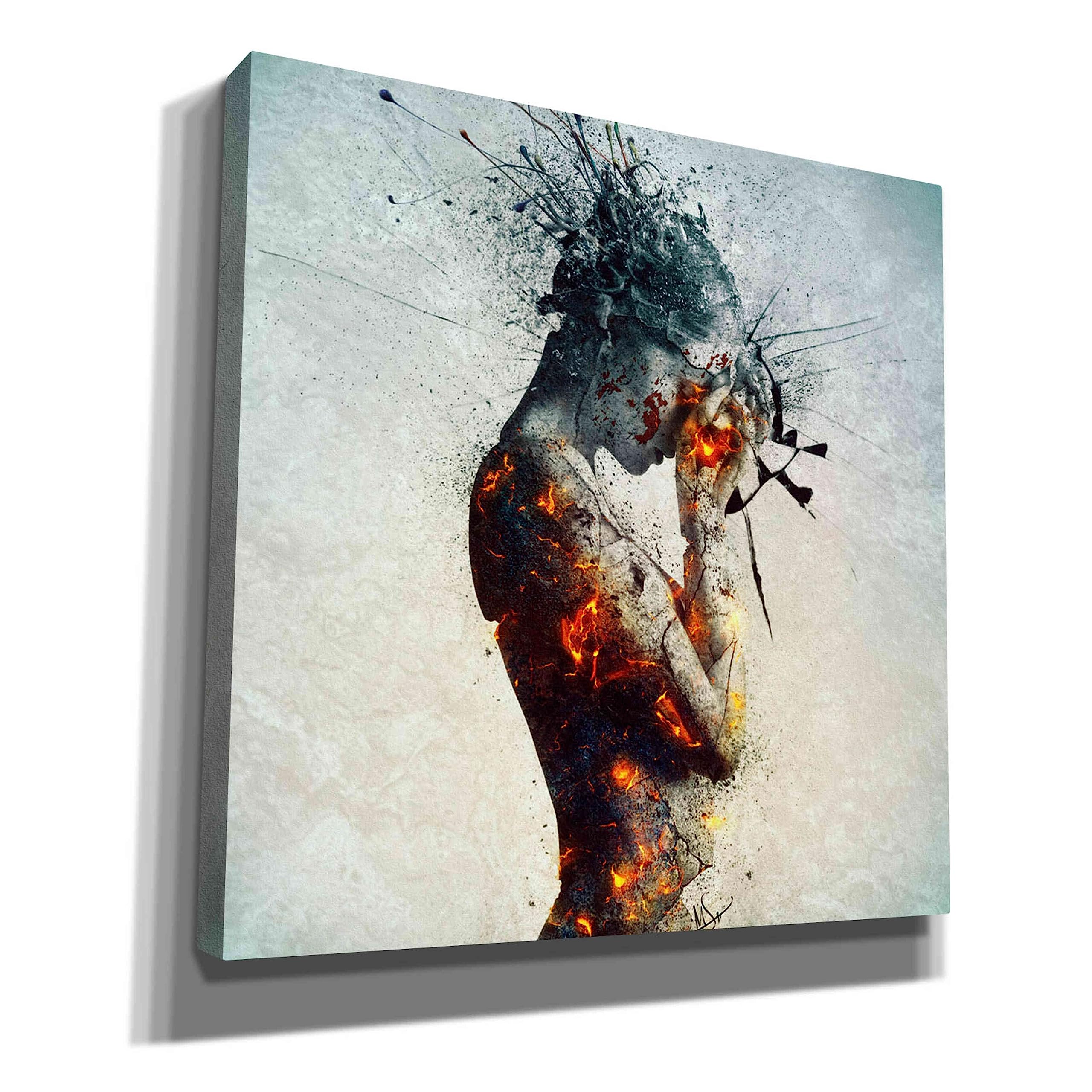 Cortesi Home 'Deliberation' By Mario Sanchez Nevado, Canvas Wall Art, 28'' X 28''