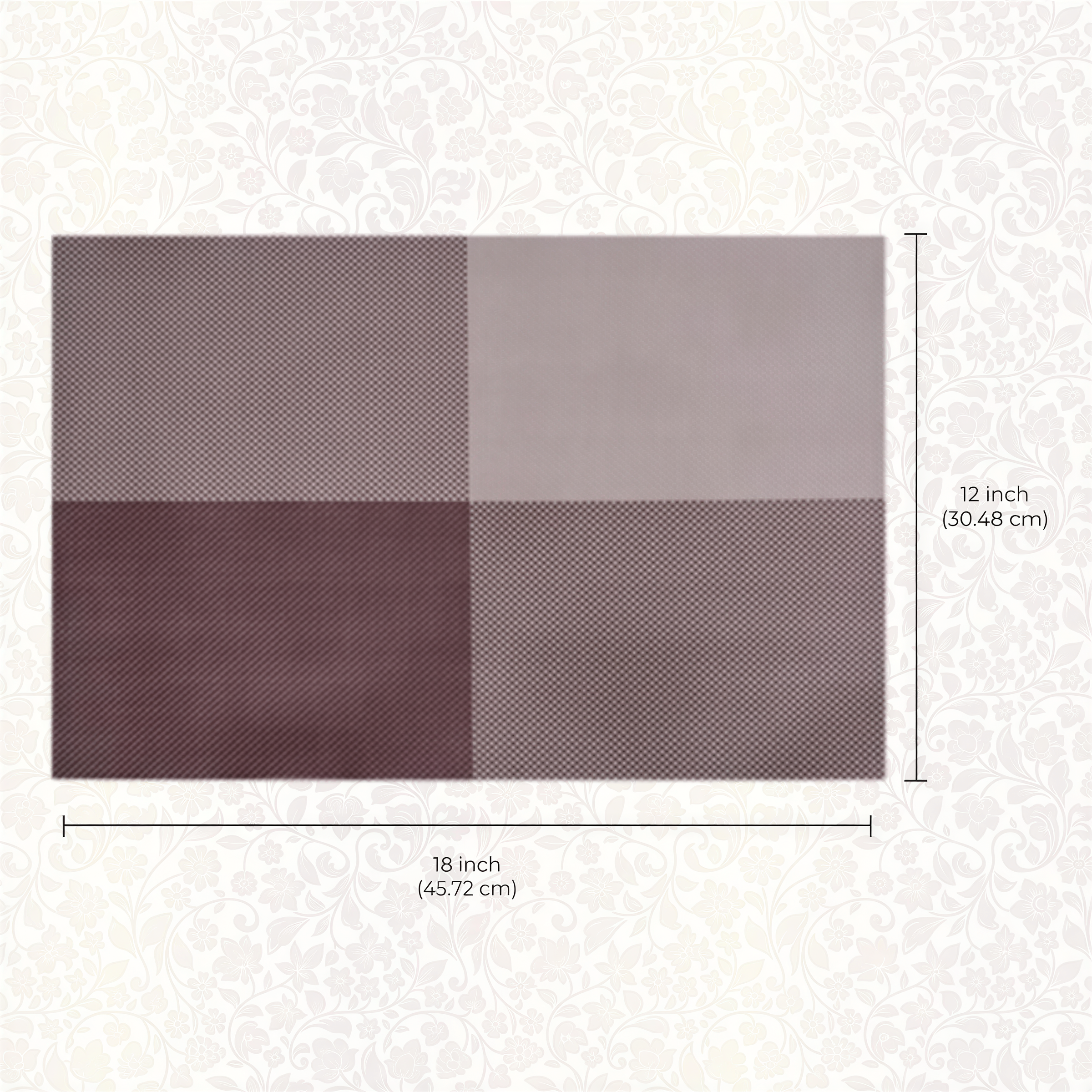 Vinyl Placemats – Durable Non Slip Table Protectors for Kitchen Dining