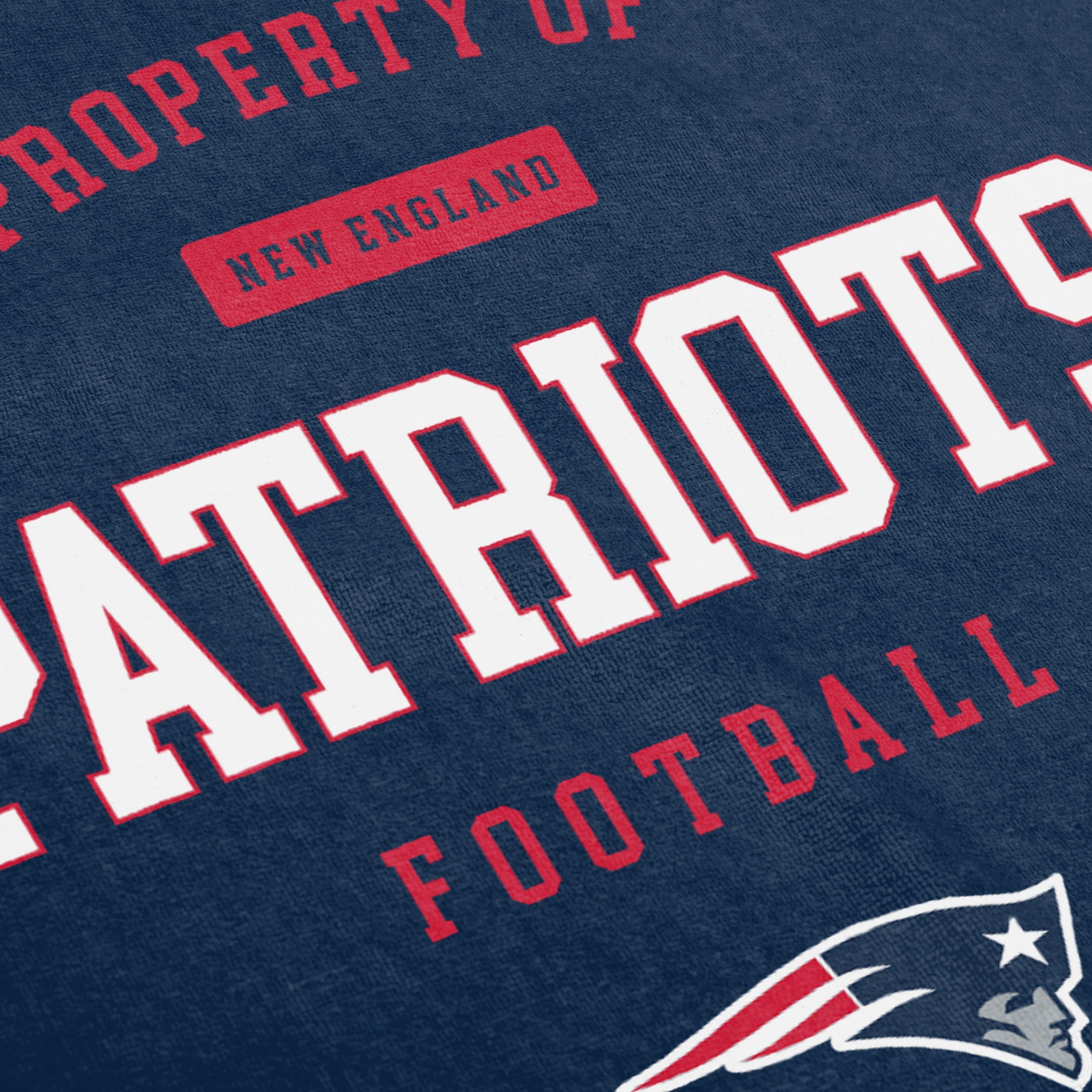 Foco New England Patriots Nfl Property Of Beach Towel