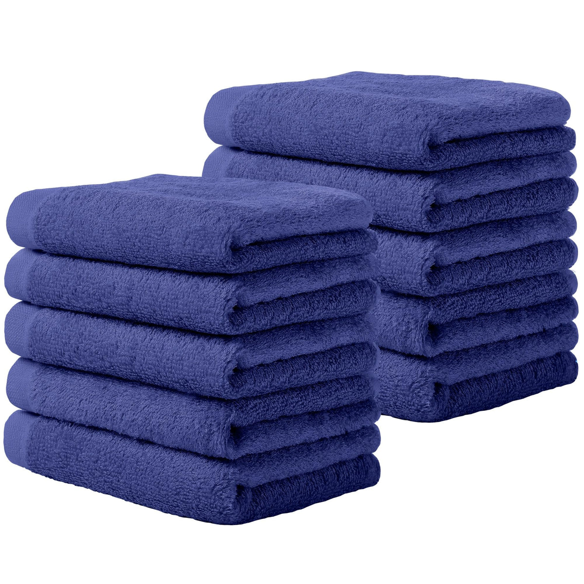 Yoofoss Luxury Washcloths Towel Set 10 Pack Baby Wash Cloth For Bathroom-Hotel-Spa-Kitchen Multi-Purpose Fingertip Towels & Face