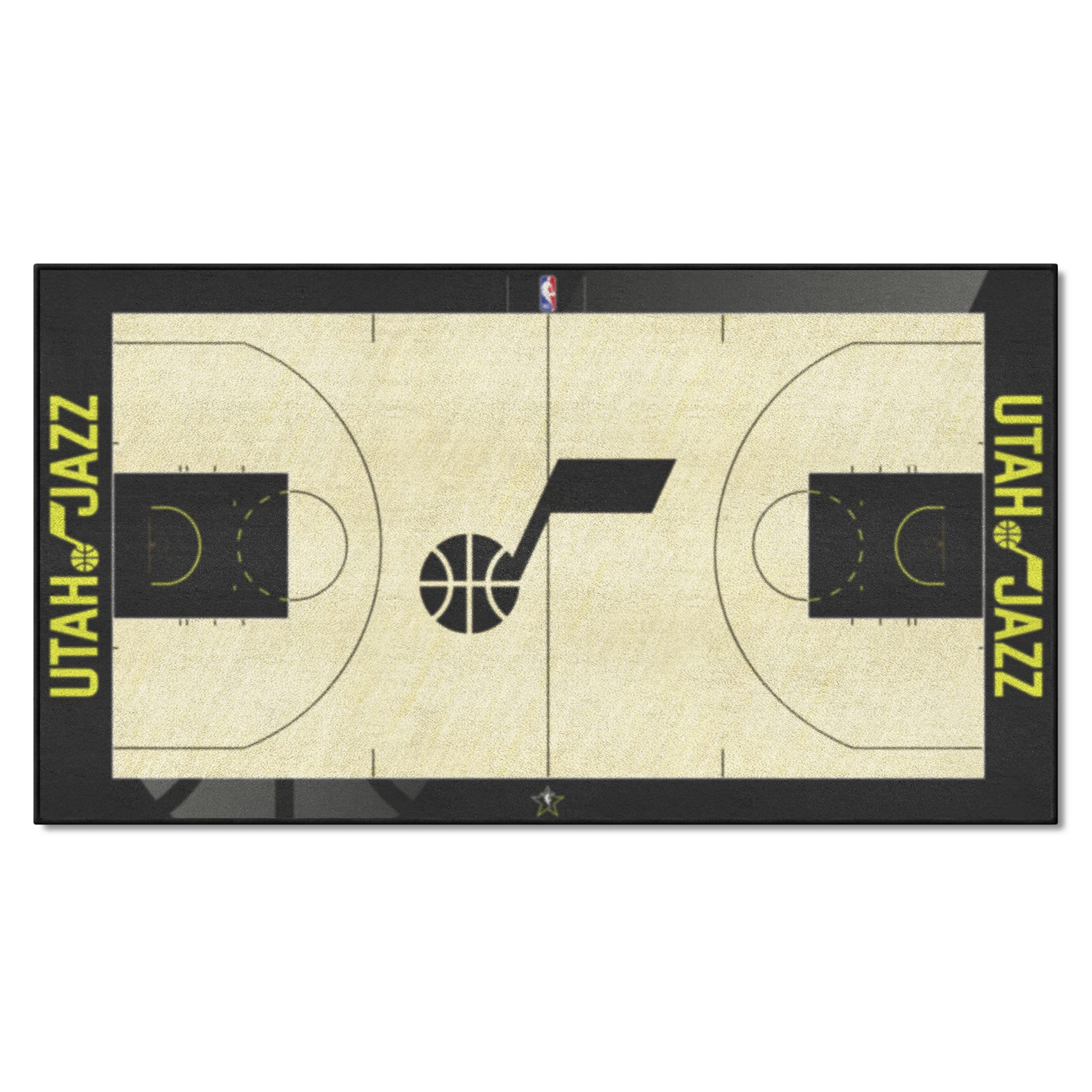 FANMATS 9426 Utah Jazz Large Court Runner Rug - 30in. x 54in.
