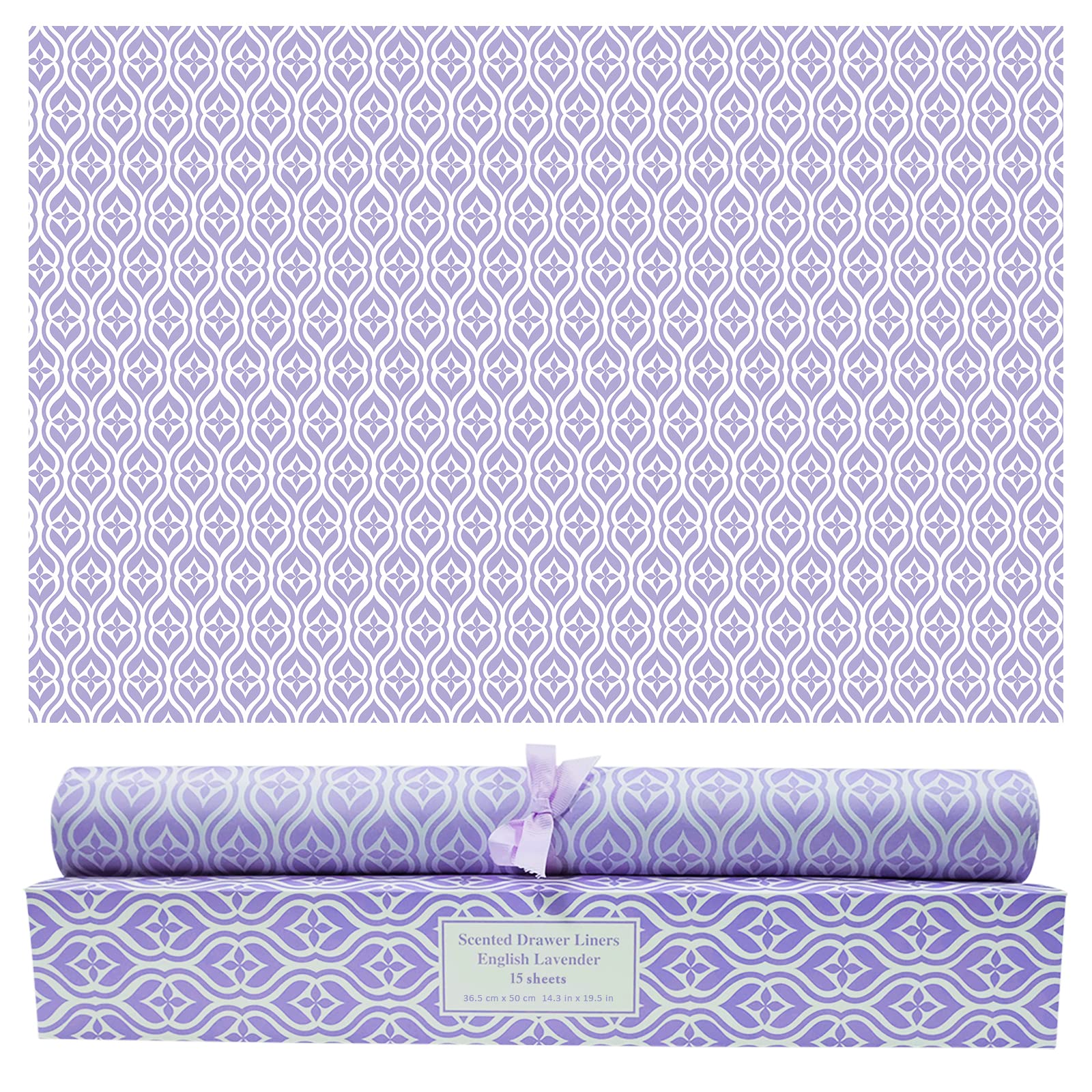 15 Sheets Drawer Liners For Dresser Lavender Scented Drawer Liners Drawer Paper Liner 14.3X19.5 Inch Sheets Scented Paper Sheets