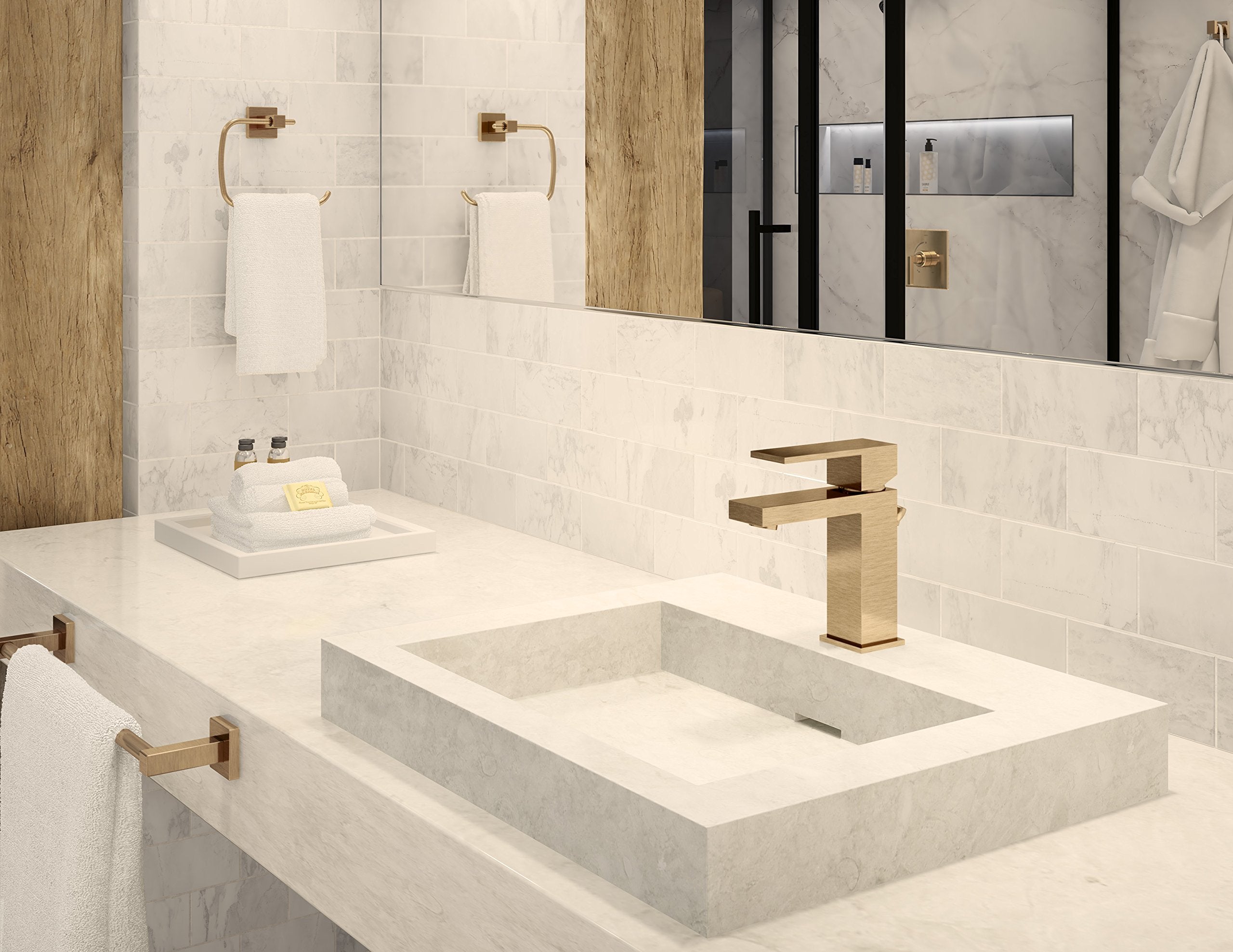 Symmons 363Tr-Bbz Duro Wall-Mounted Towel Ring In Brushed Bronze