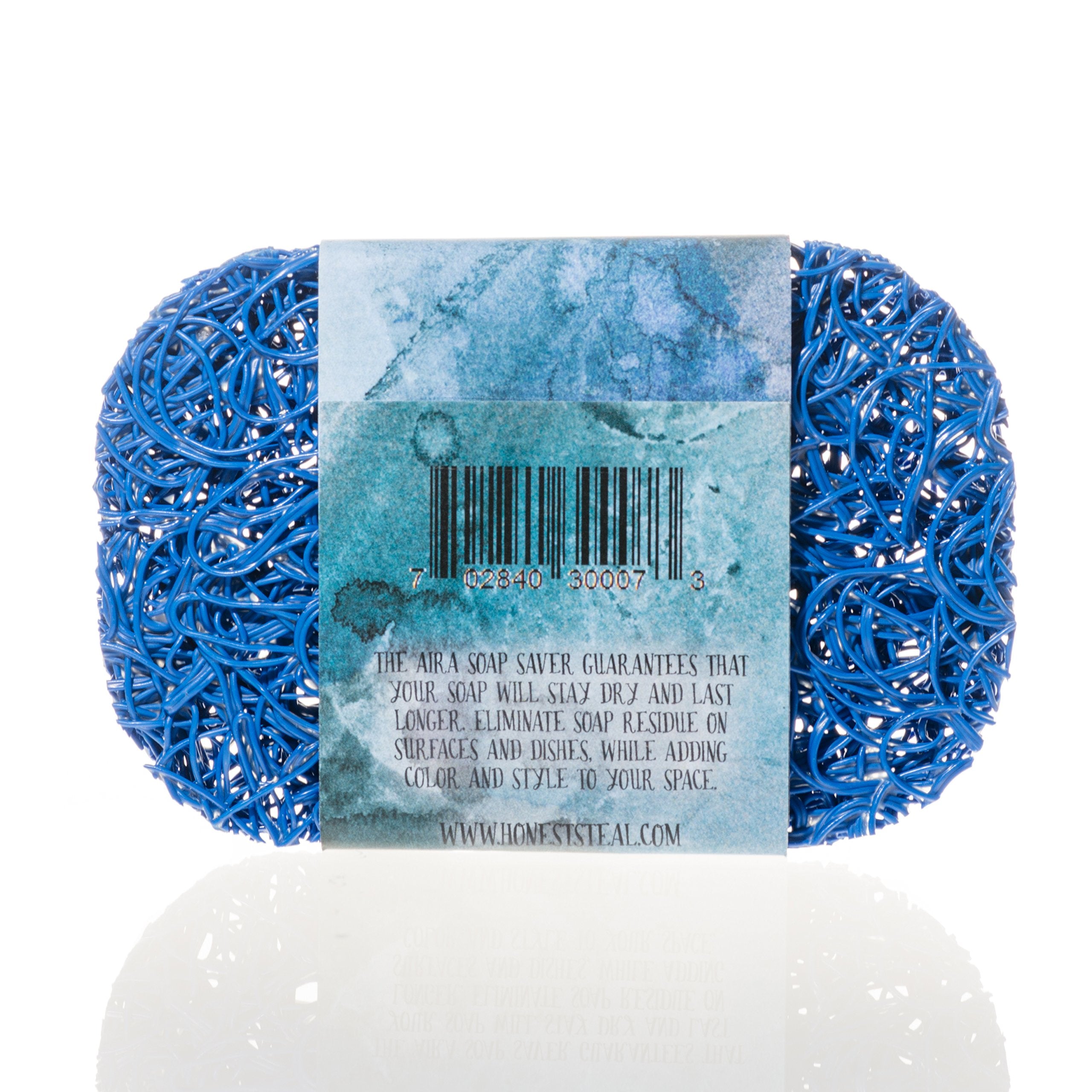 Aira Soap Saver BPA Free Recyclable Soap Lift  Royal Blue