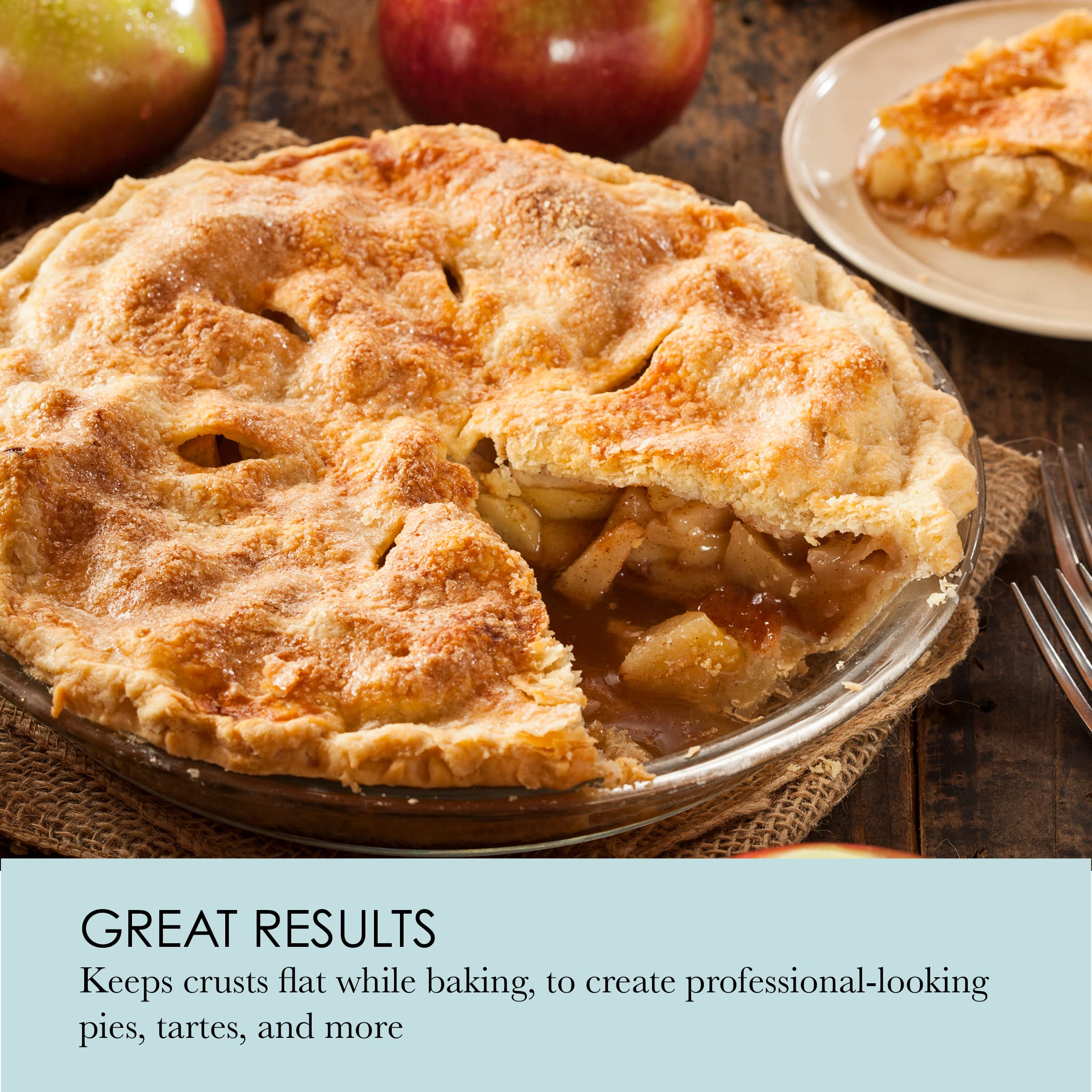 Chicago Metallic Pie Weight - Steel, 1-Pack, Red, Model CMB164