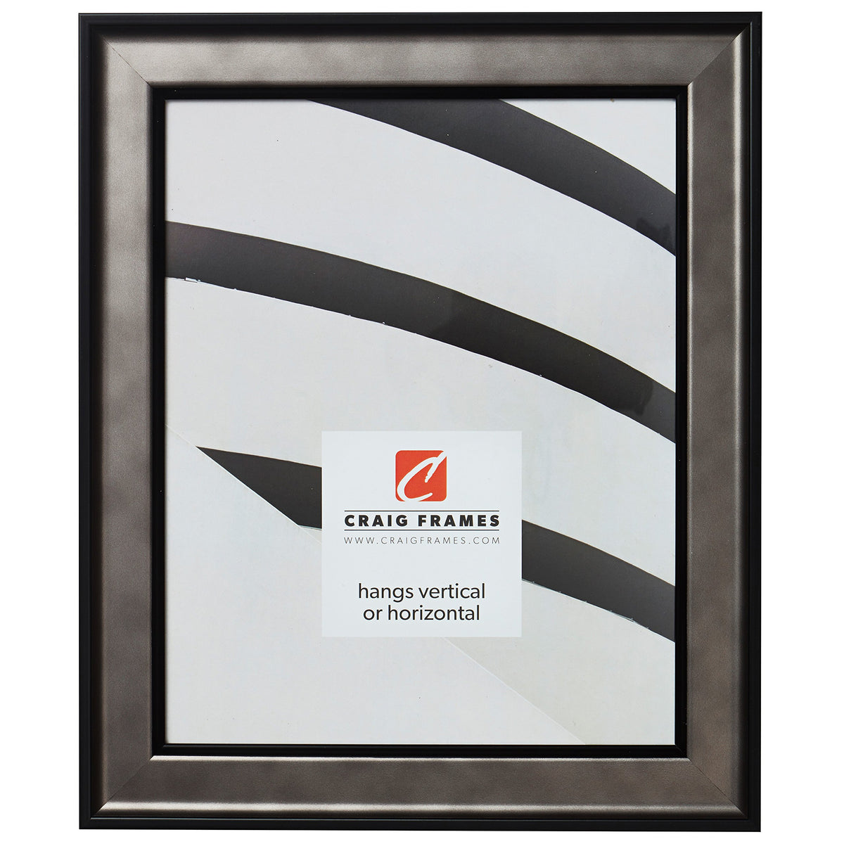 Craig Frames Atlas Picture Frame, 8 X 10 Inch, Antique Pewter