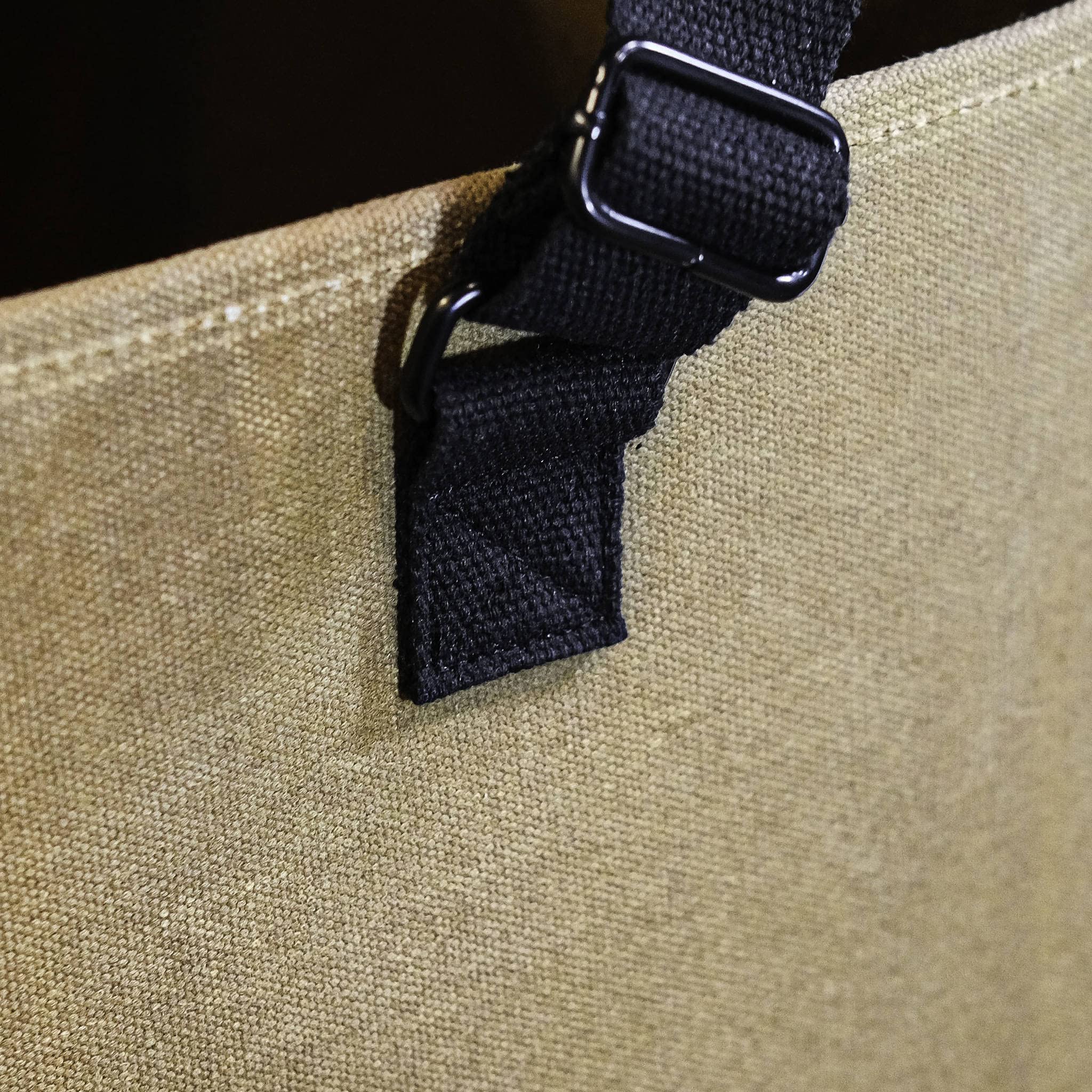 Readywares Firewood Bag, Wood Stove Storage, Easy Carrying Shoulder Strap, Extra Large Xl Design Tan