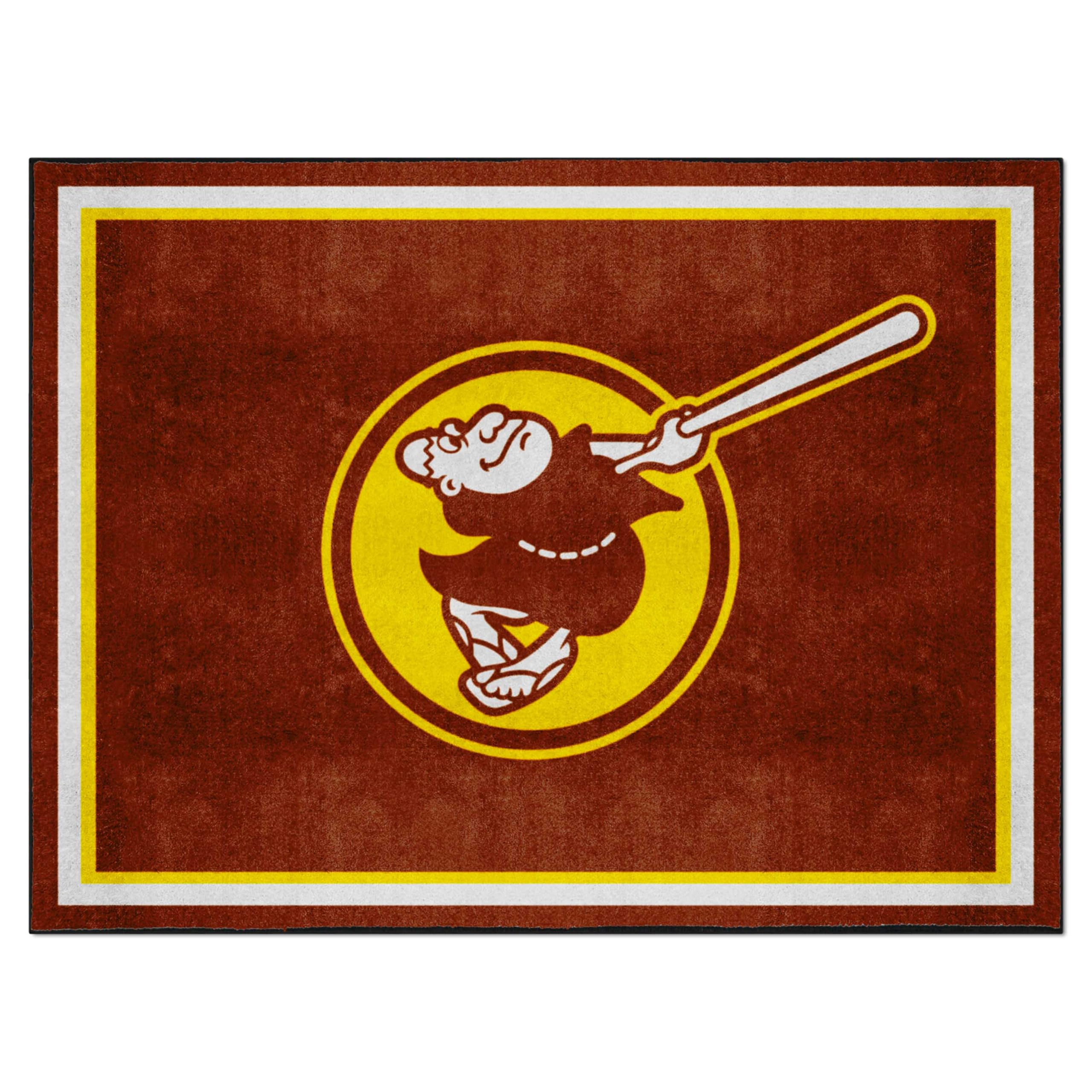 FANMATS MLB - San Diego Padres 8x10 Rug 87x117