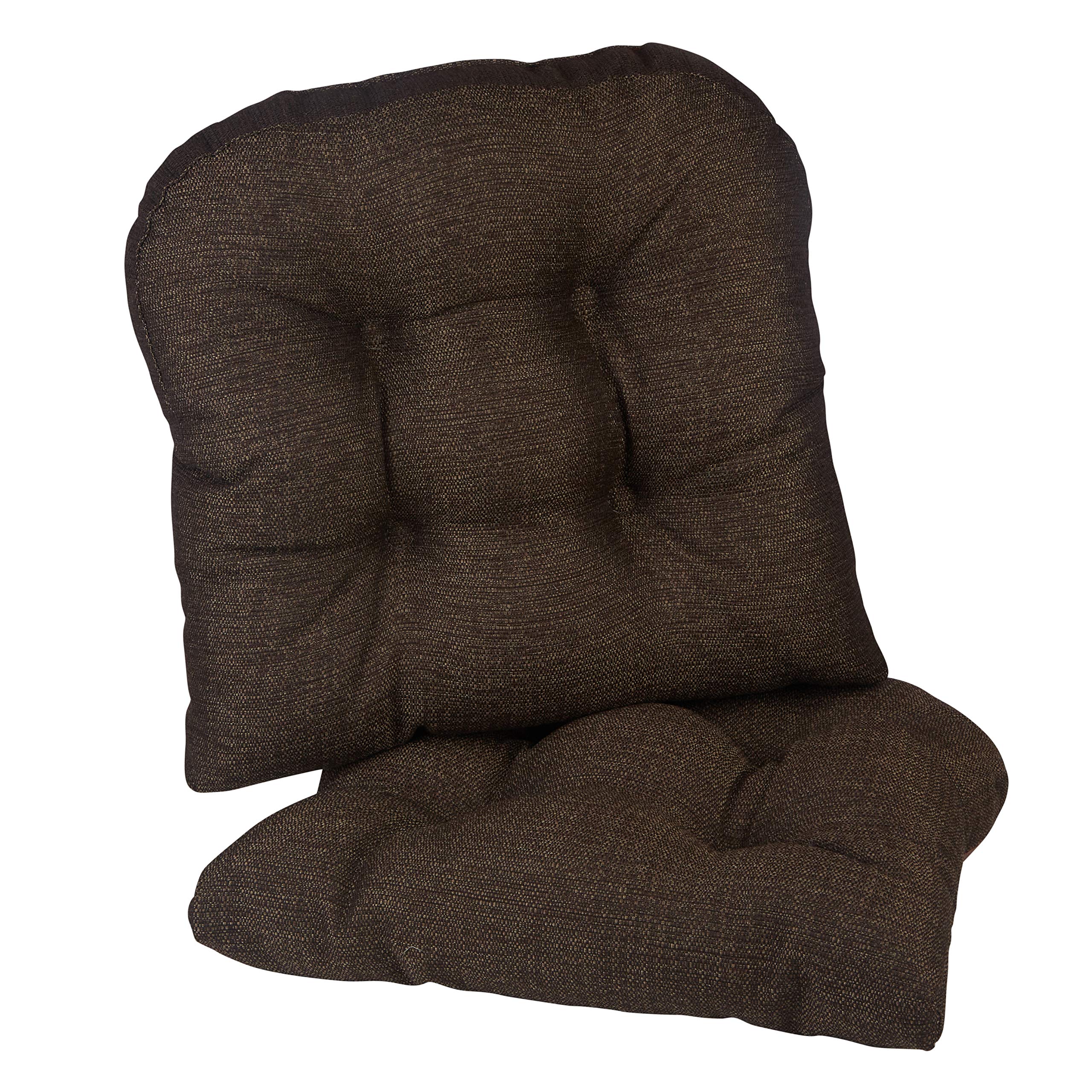 Klear Vu Omega Non-Slip Universal Chair Cushions For Dining Room, Kitchen And Office Use, U-Shaped Skid-Proof Seat Pad, 17X17 In